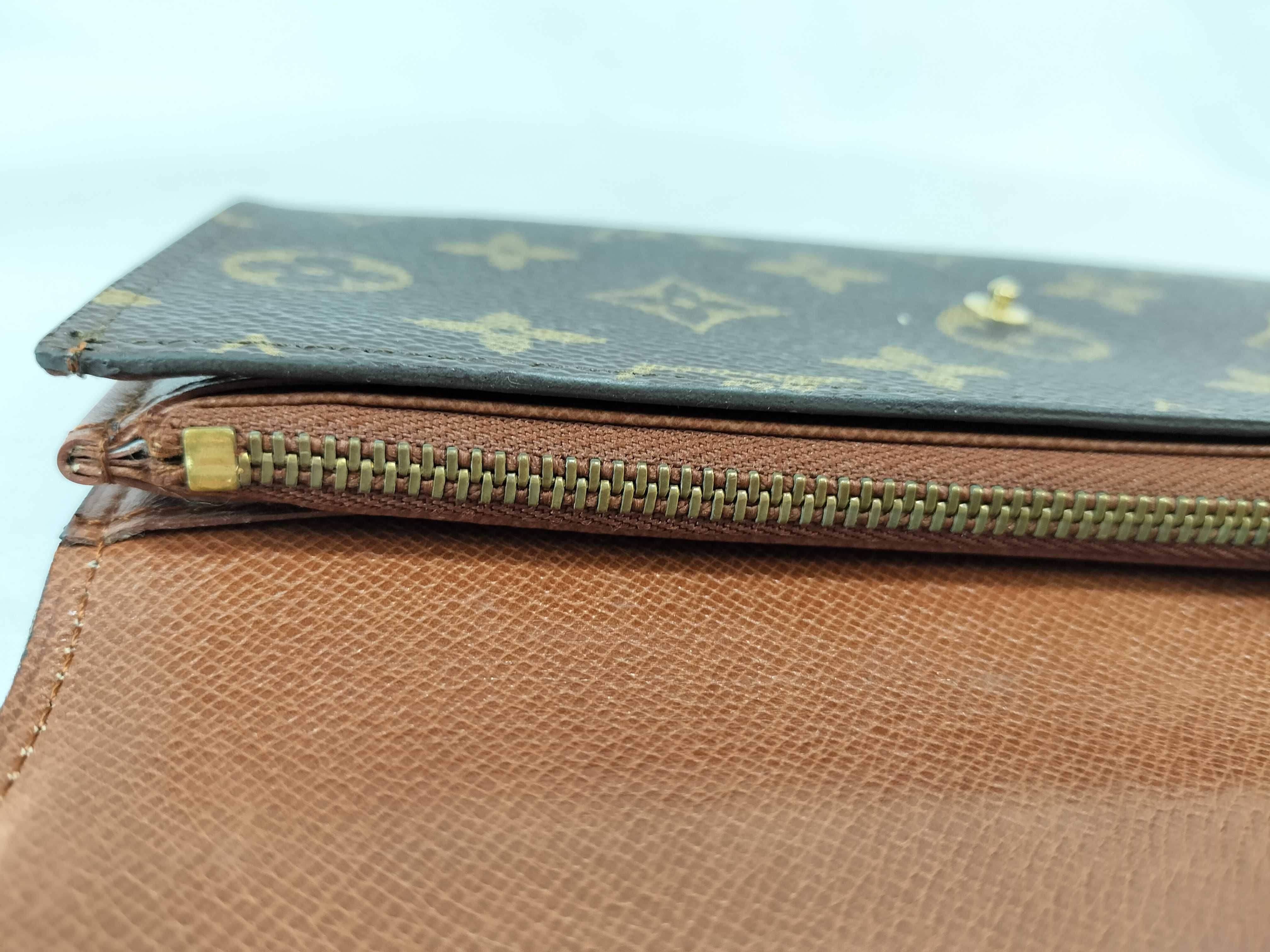 Monogram Louis Vuitton Monogram Portemonnaie Credit 874AN Wallet — view 9
