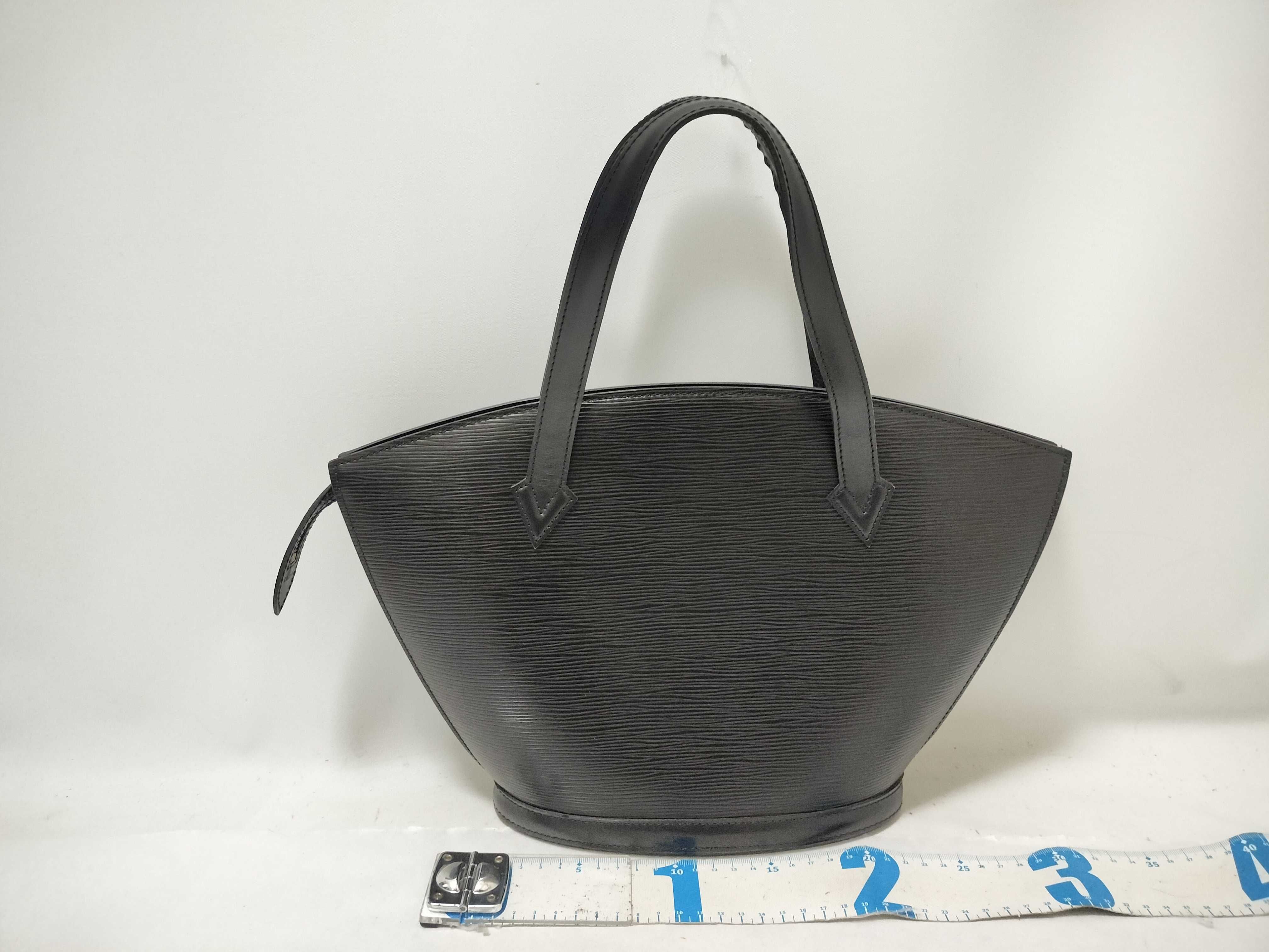 Epi Saint Jacques Black Handbag — view 2