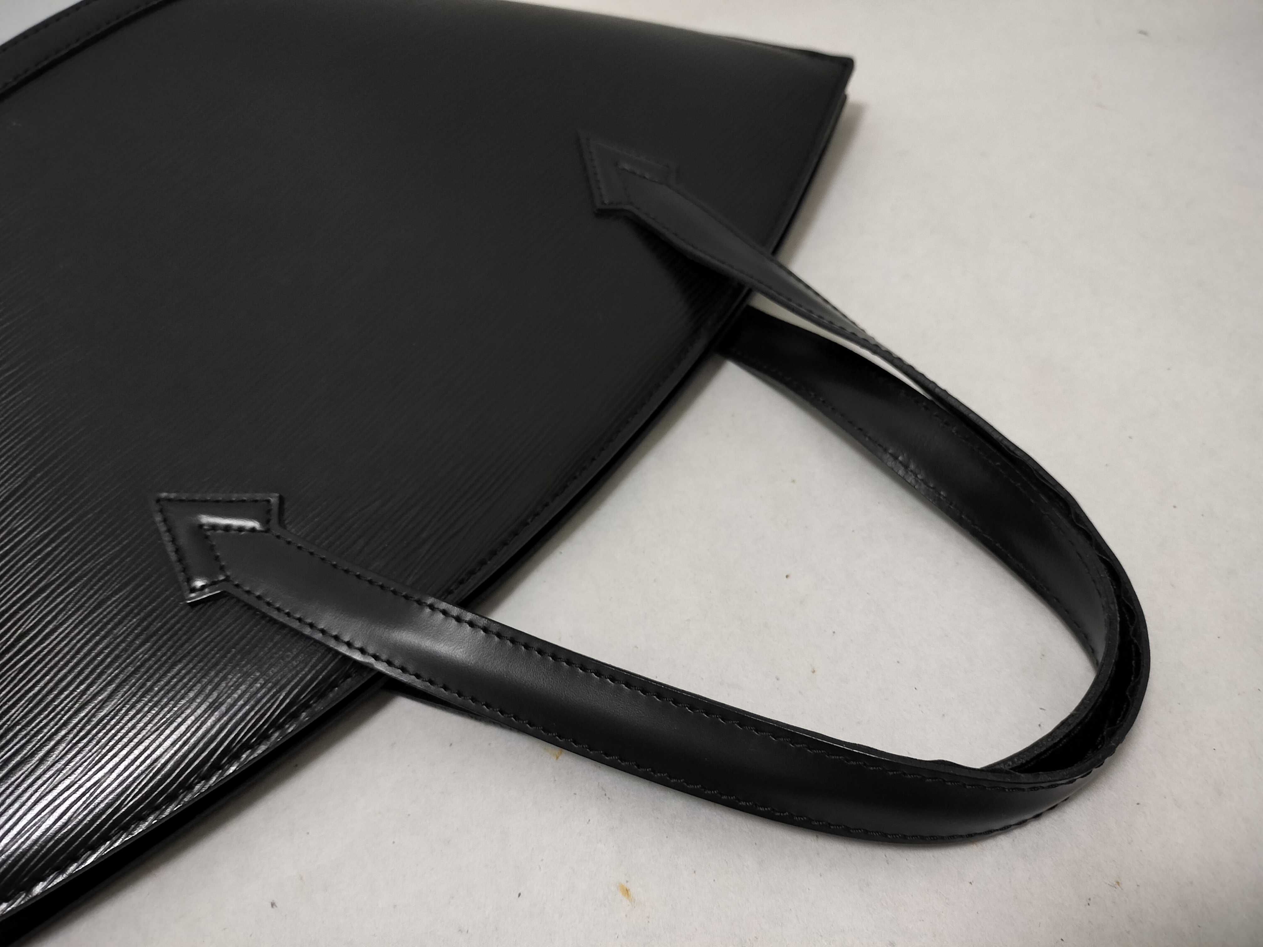 Epi Saint Jacques Black Handbag — view 3