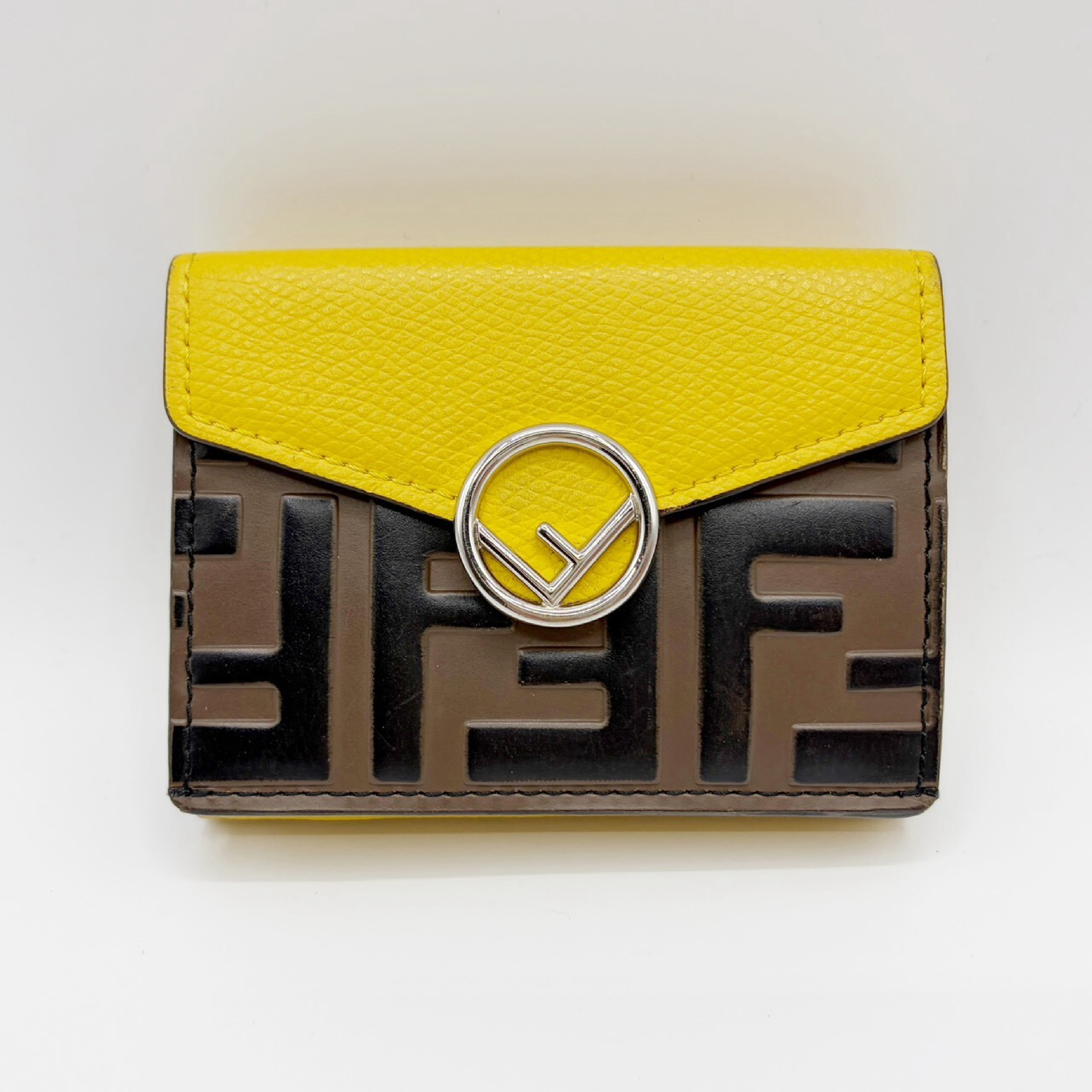F is Fendi Compact Wallet