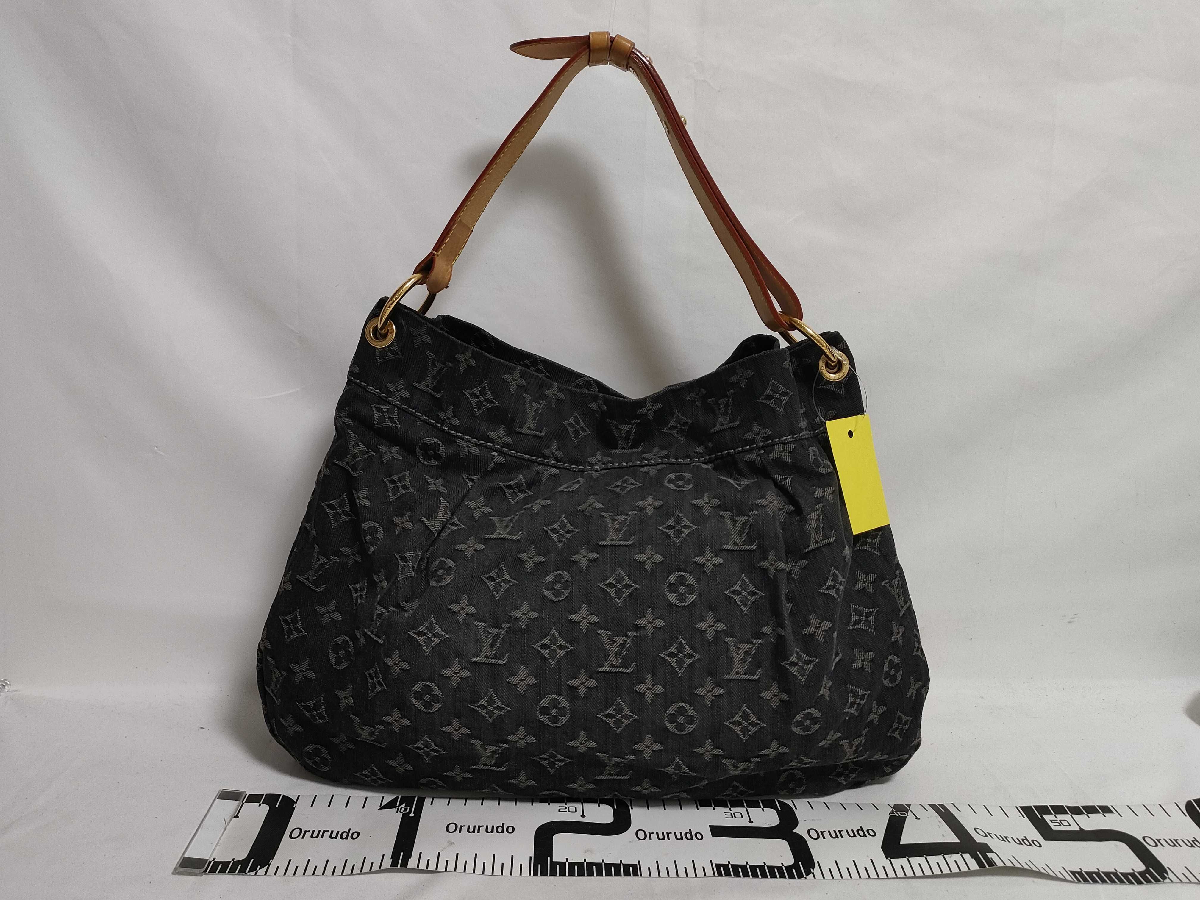 Monogram Denim M40494 Daily PM Noir Handbag — view 2