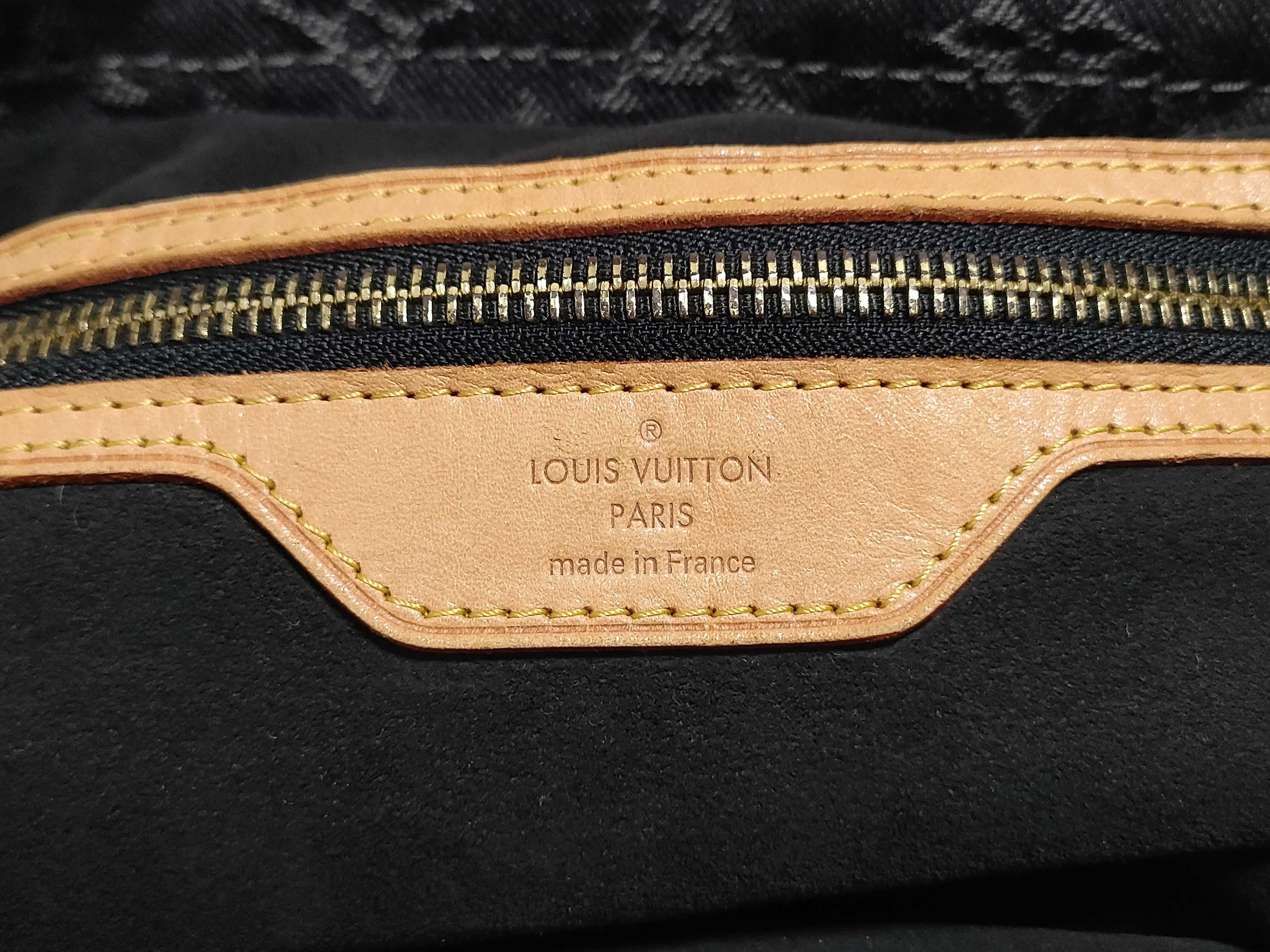 Monogram Denim M40494 Daily PM Noir Handbag — view 11