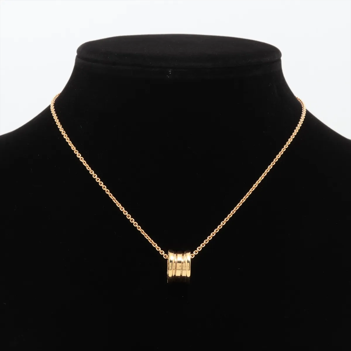 B Zero One Necklace 750(YG) 12.7g Lobster ring side ring gap — view 5