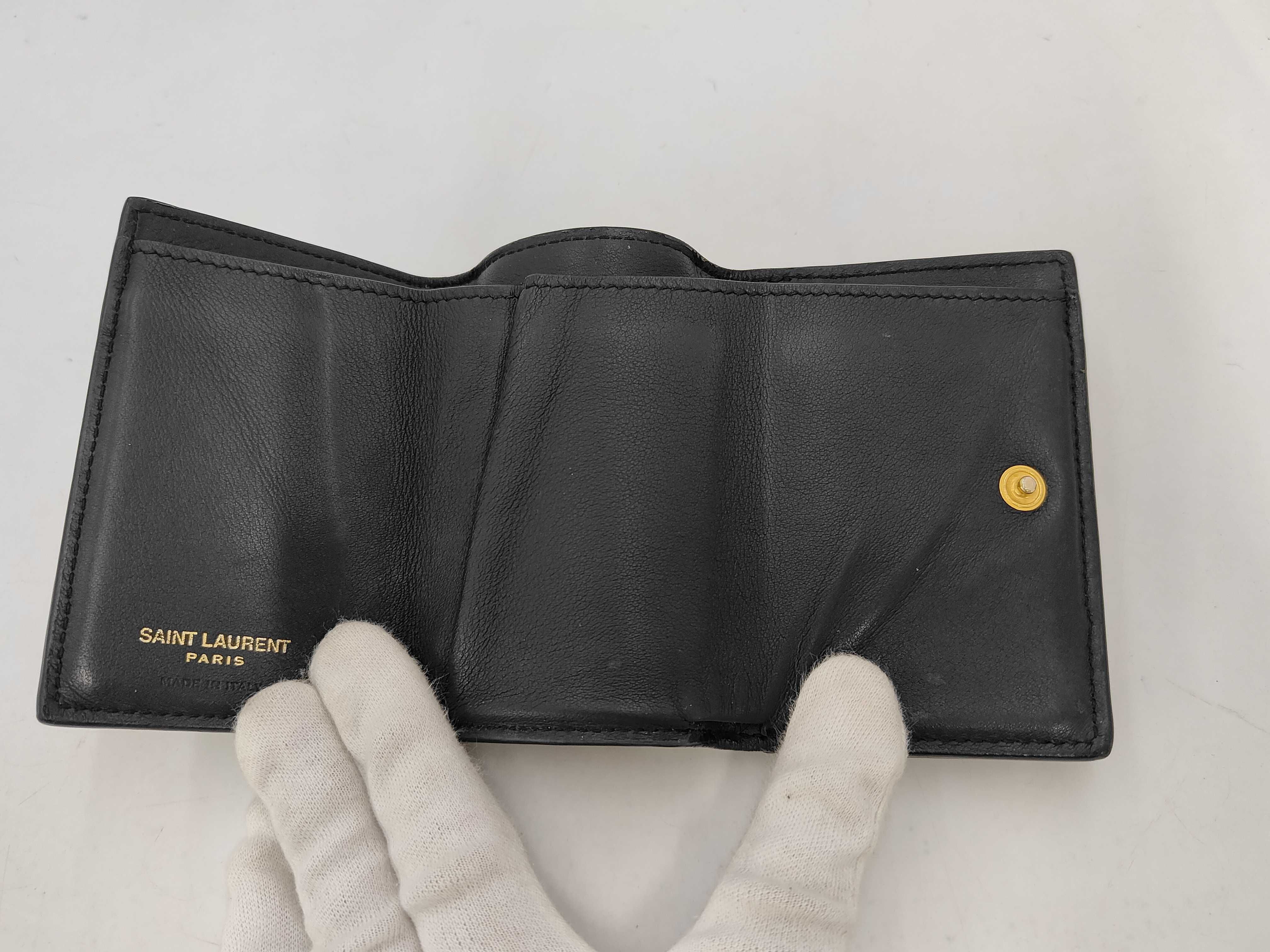 Tri-fold Wallet YSL Hardware Saint Laurent — view 8