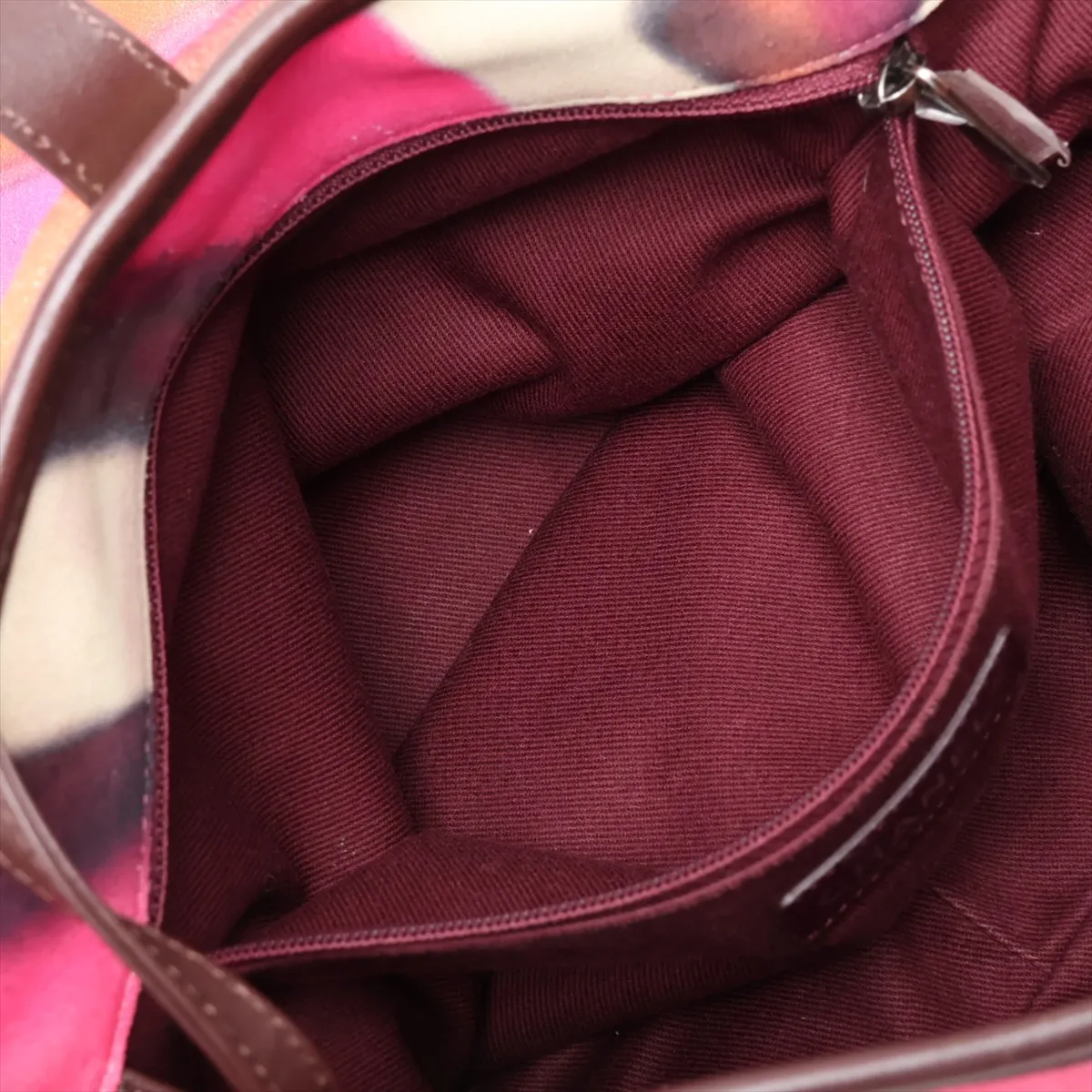 Embroidered Suede x Leather Shoulder Bag, Camellia, Multicolor, Silver Hardware, 20988219 (Serial Number in the 20s) — view 7