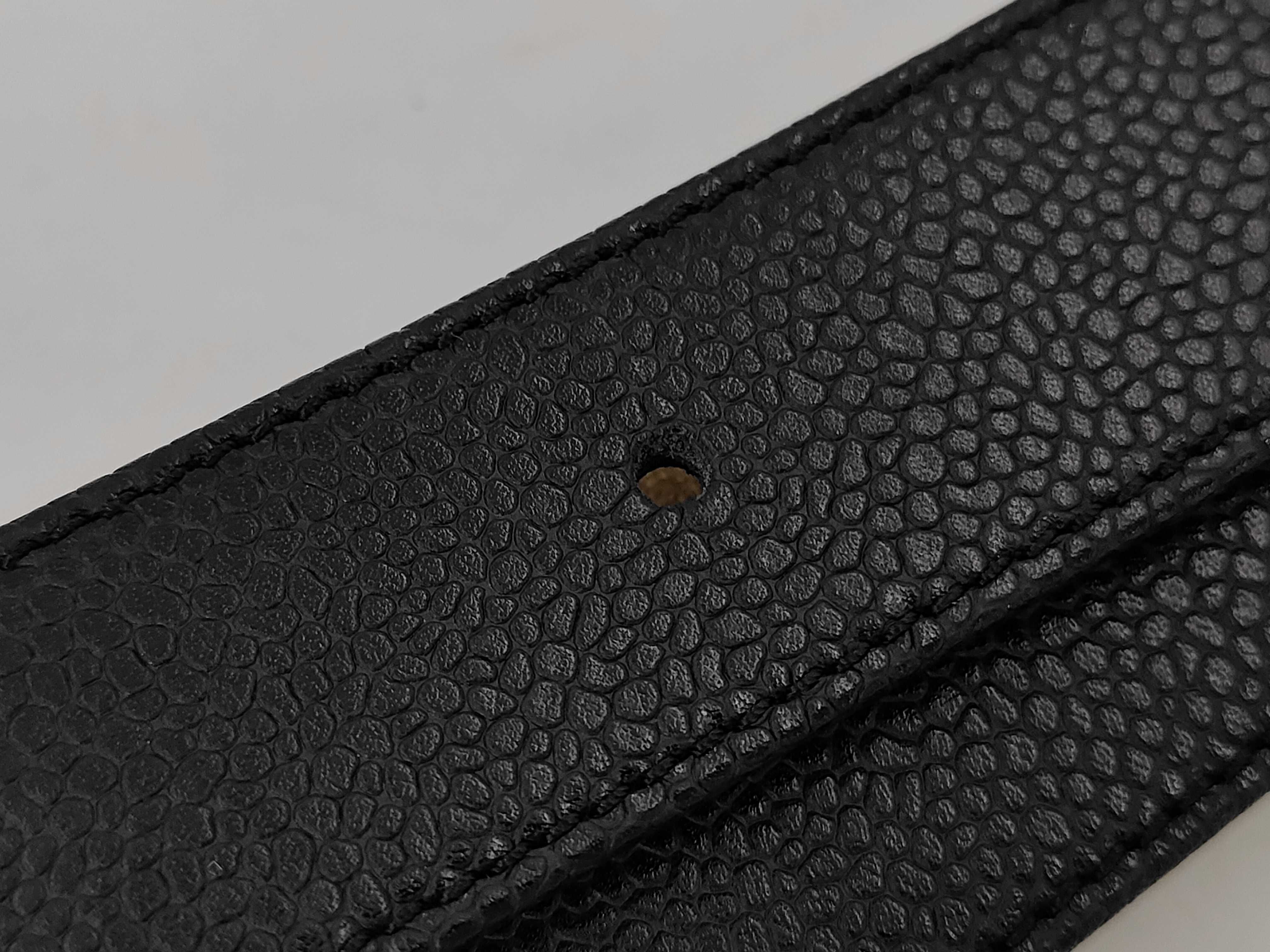 Coco Mark Boston Bag, Caviar Leather, Black, with seal, 3496408, includes guarantee, clochette, padlock, but the zipper pull is torn. — view 13