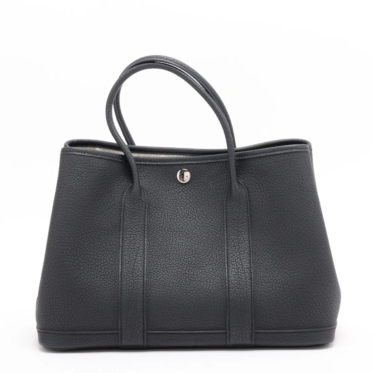 [Individually packaged] Hermes Garden Party 30 TPM Negonda Black Silver Hardware X: 2016 — view 2