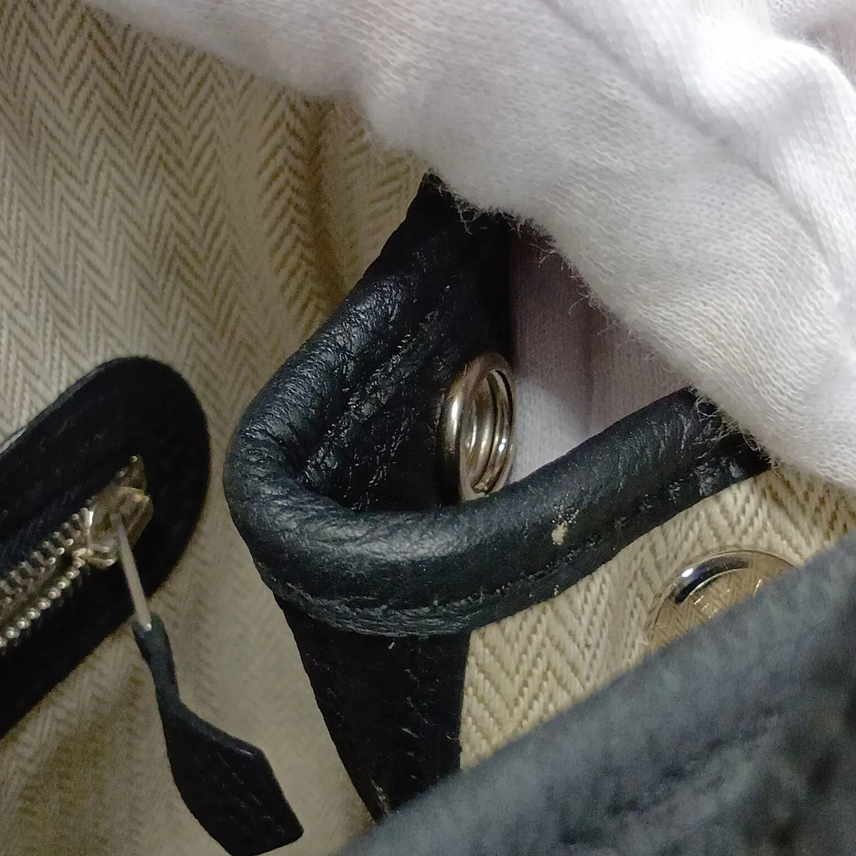 [Individually packaged] Hermes Garden Party 30 TPM Negonda Black Silver Hardware X: 2016 — view 14