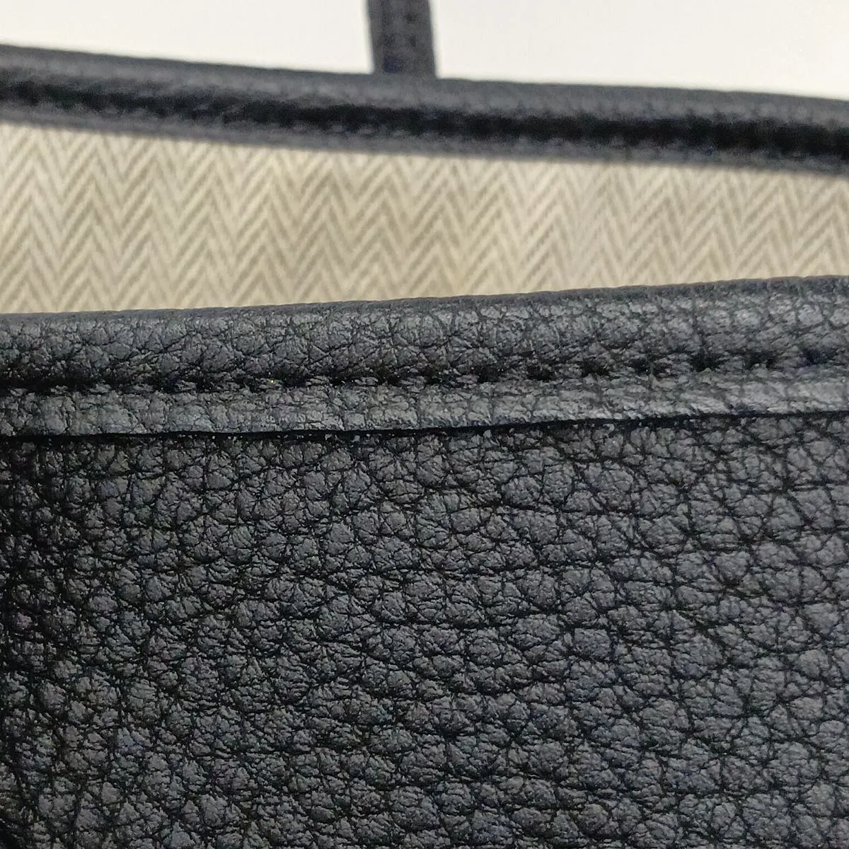 [Individually packaged] Hermes Garden Party 30 TPM Negonda Black Silver Hardware X: 2016 — view 15
