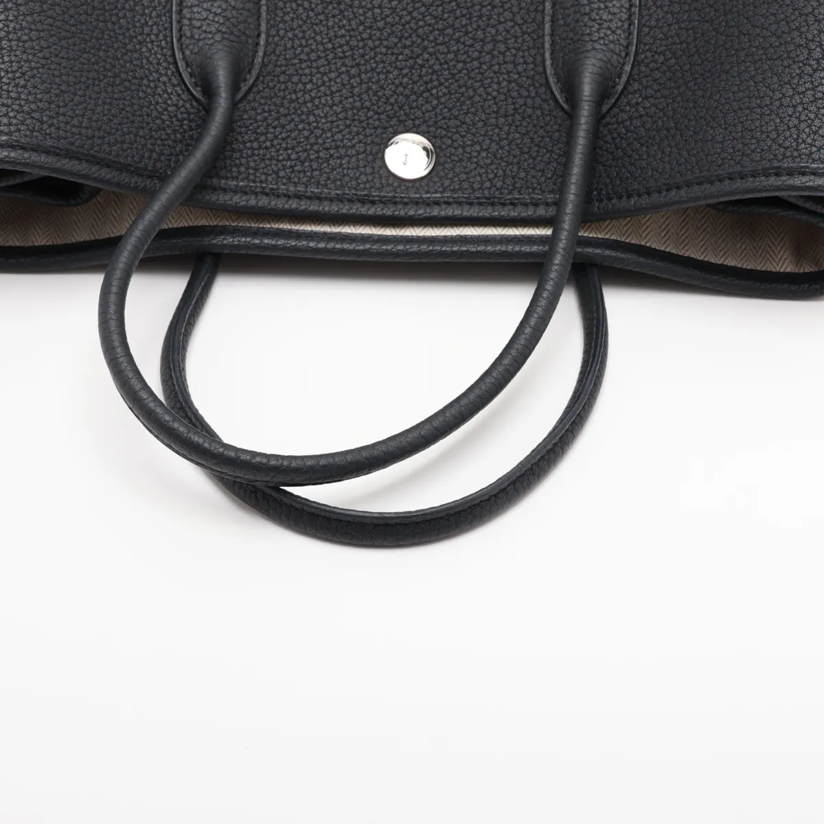 [Individually packaged] Hermes Garden Party 30 TPM Negonda Black Silver Hardware X: 2016 — view 5