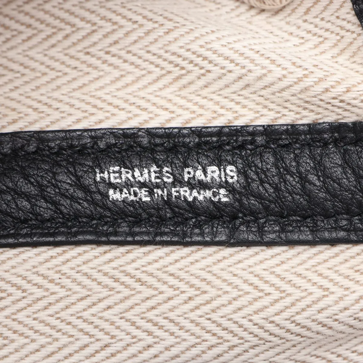 [Individually packaged] Hermes Garden Party 30 TPM Negonda Black Silver Hardware X: 2016 — view 9