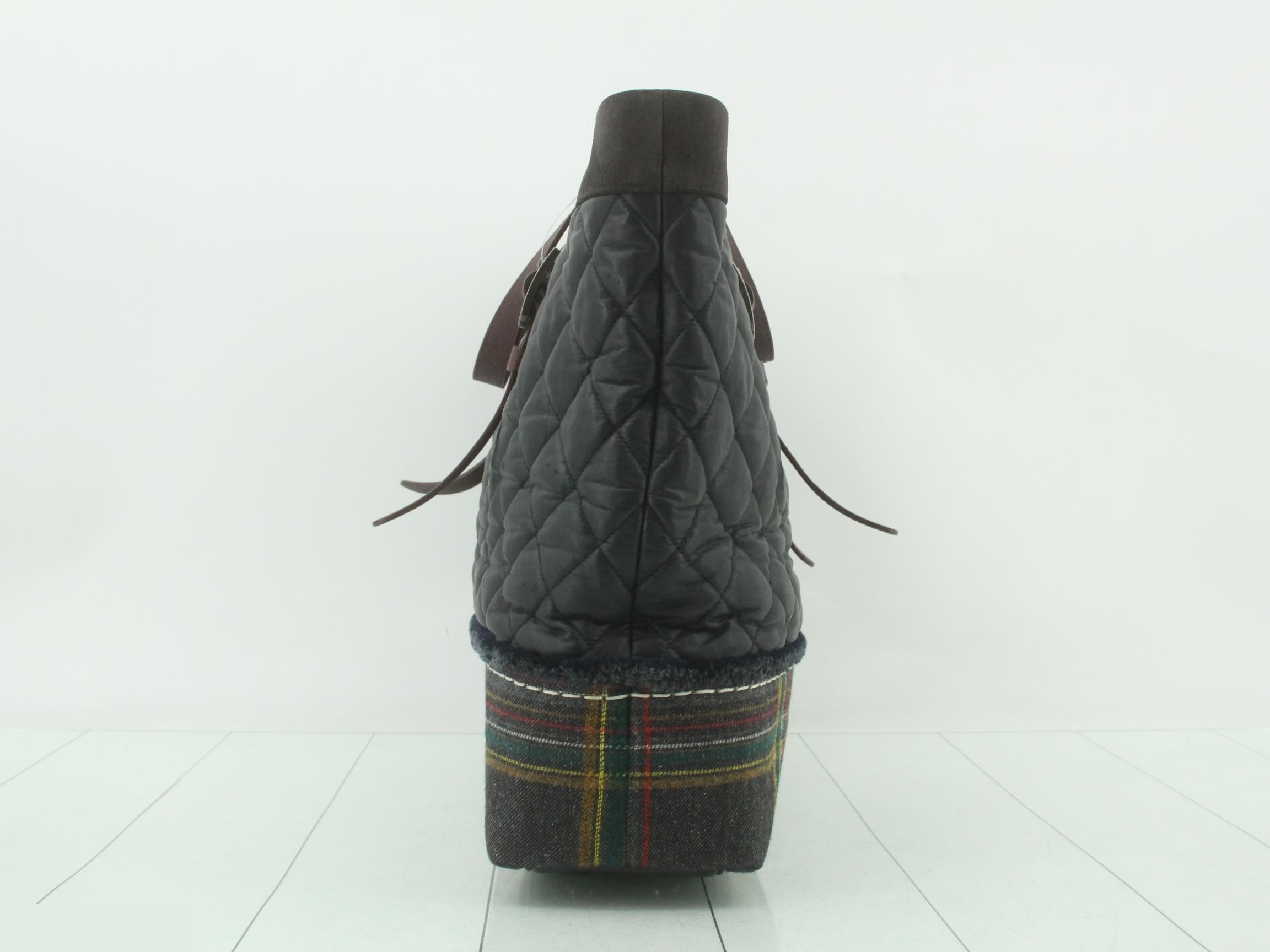 Matelassé tweed tote bag with Coco charm, item number 18. — view 3