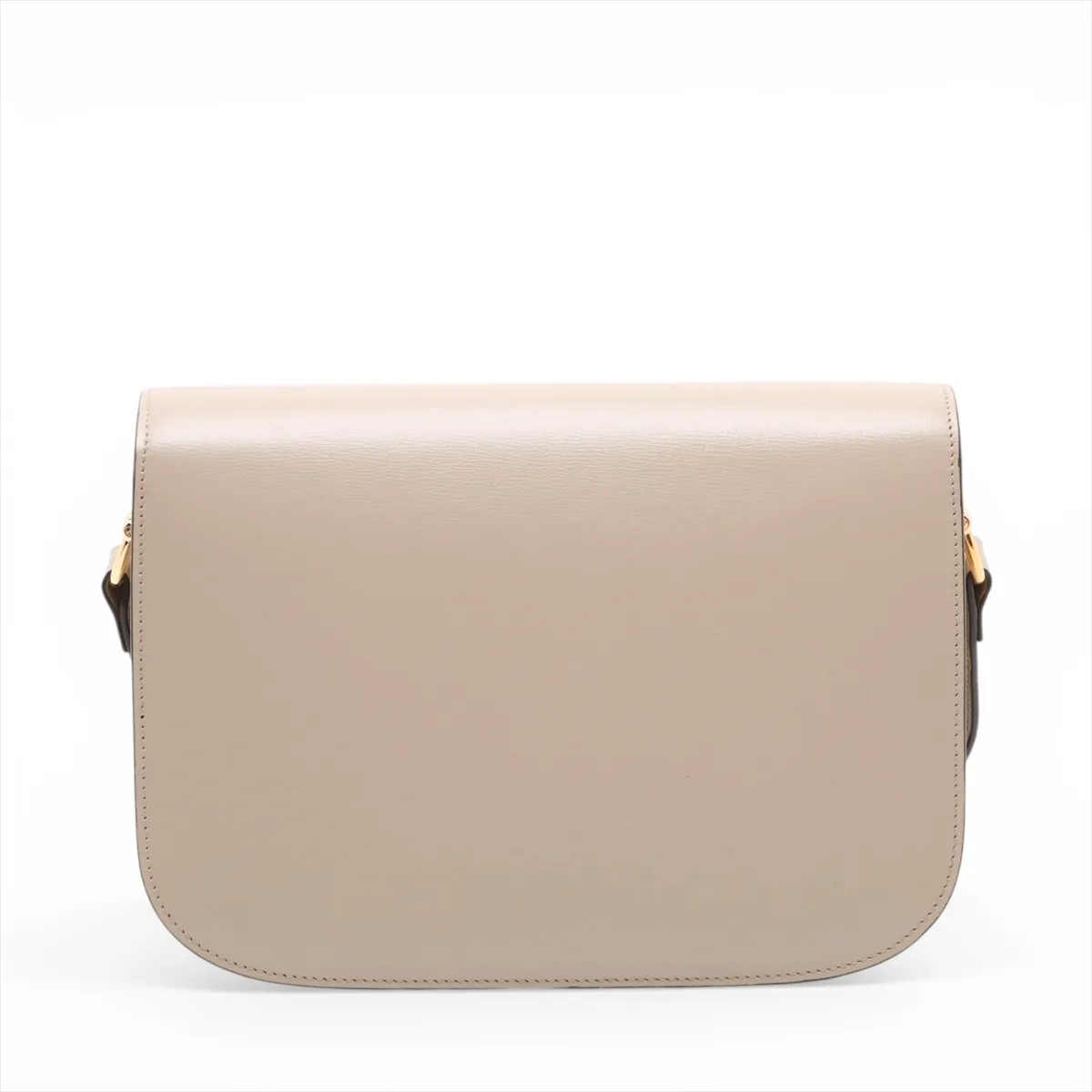 Horsebit 1955 Leather Shoulder Bag, Beige, 602204 — view 2