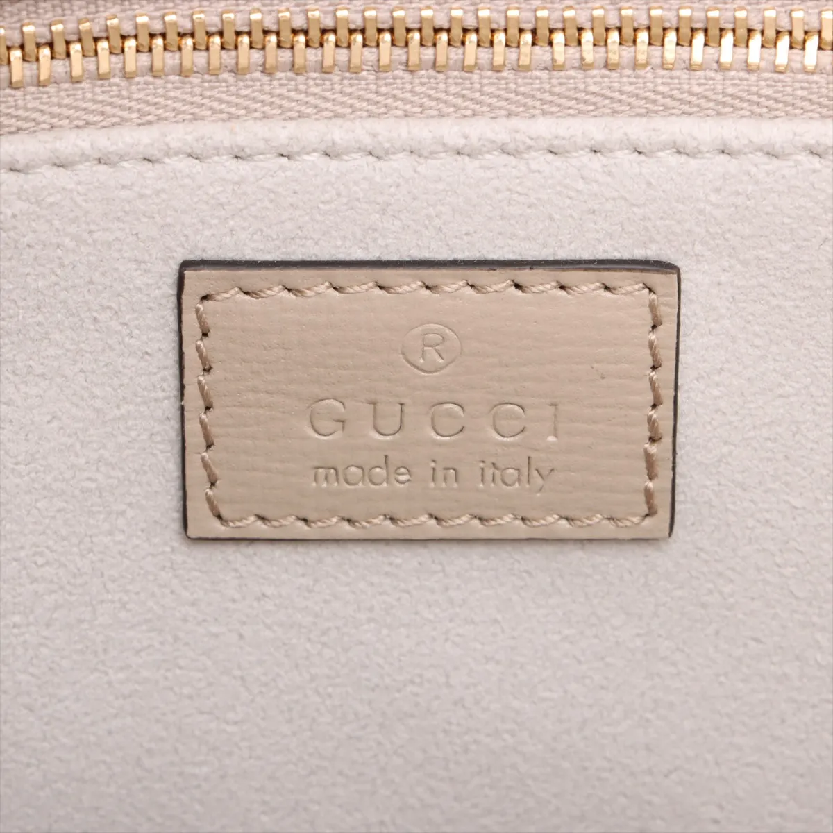 Horsebit 1955 Leather Shoulder Bag, Beige, 602204 — view 11