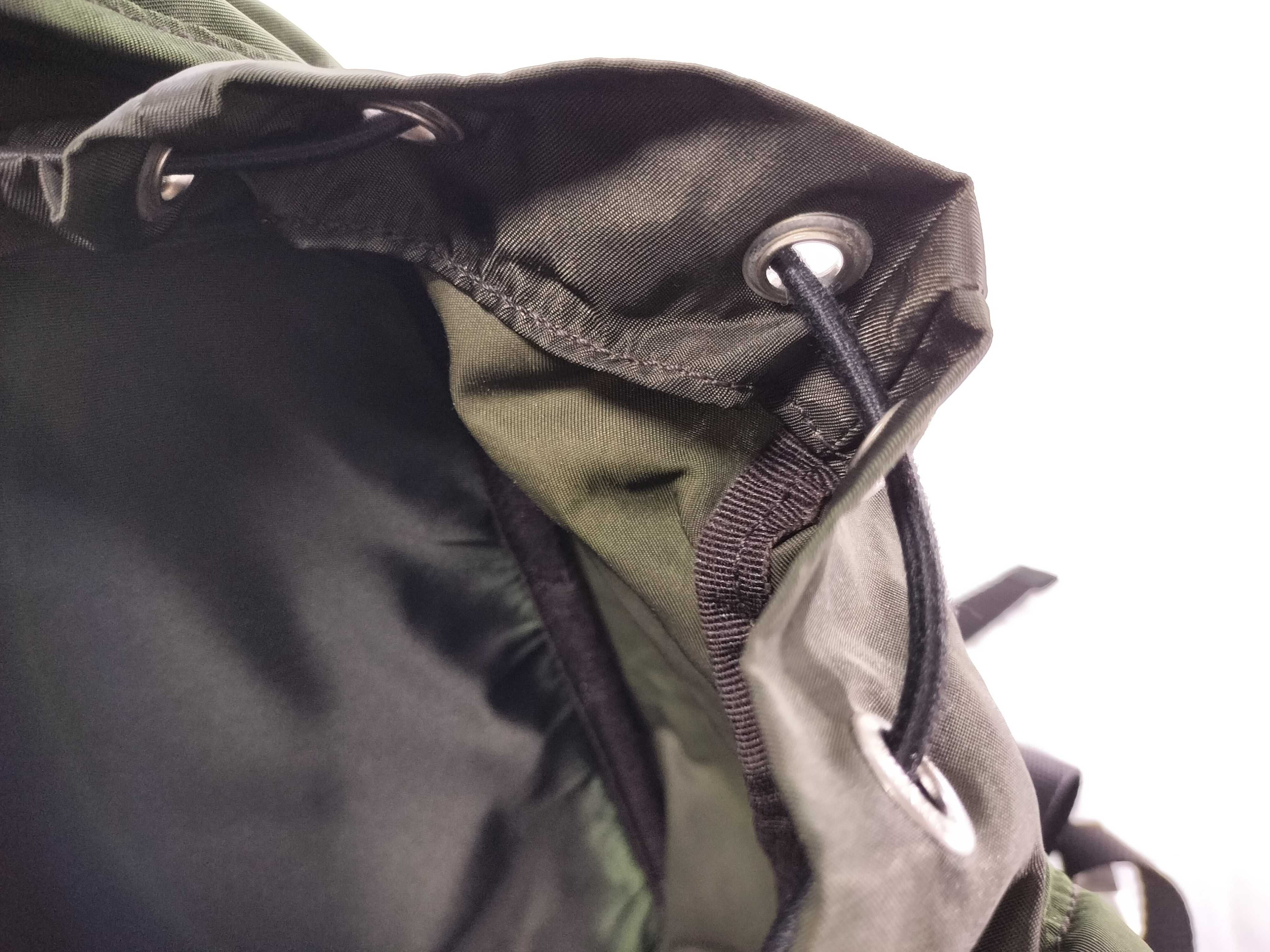 Nylon Green Black Backpack Rucksack — view 9