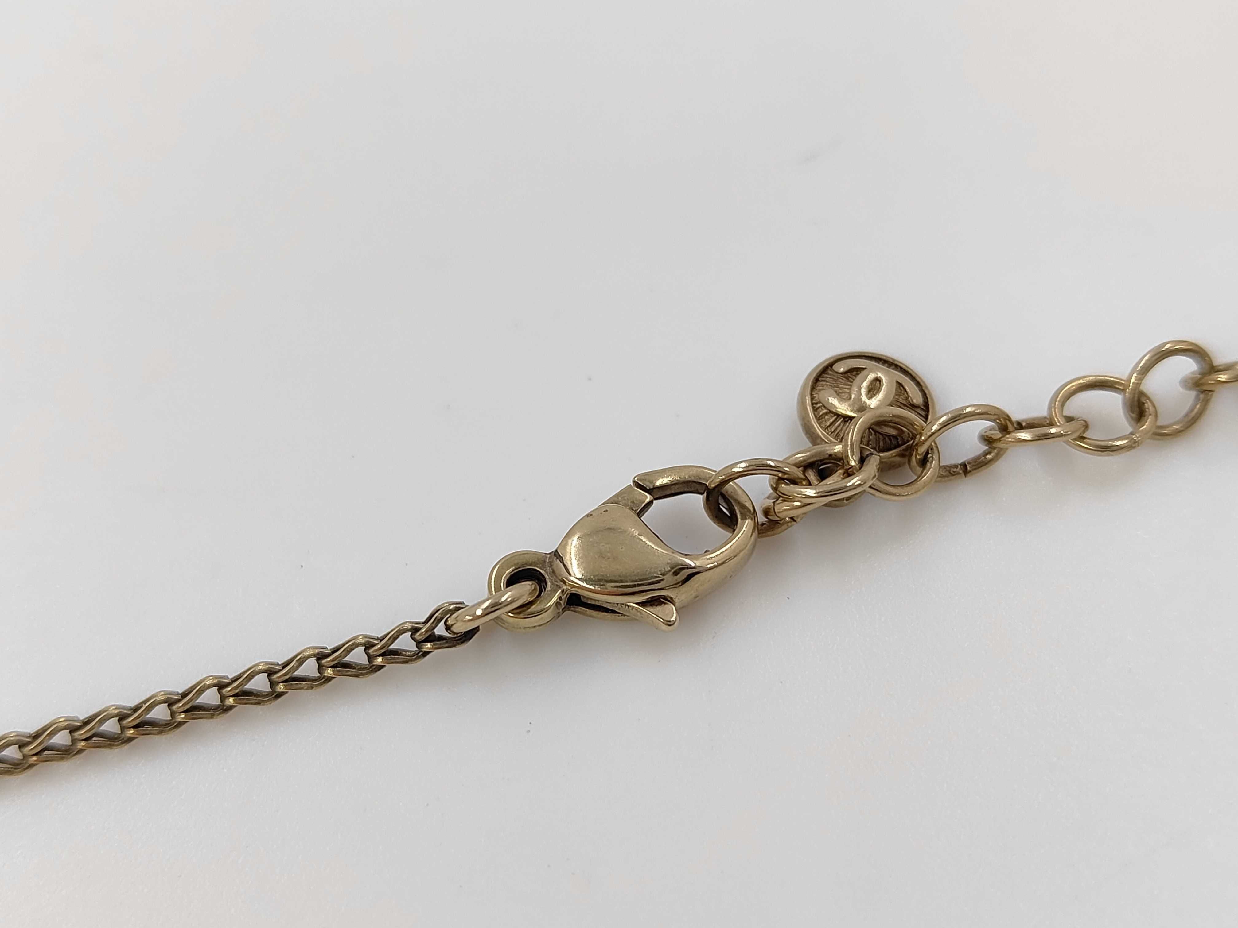 Long Necklace, Faux Pearl, Gold Bracelet/Bangle — view 4