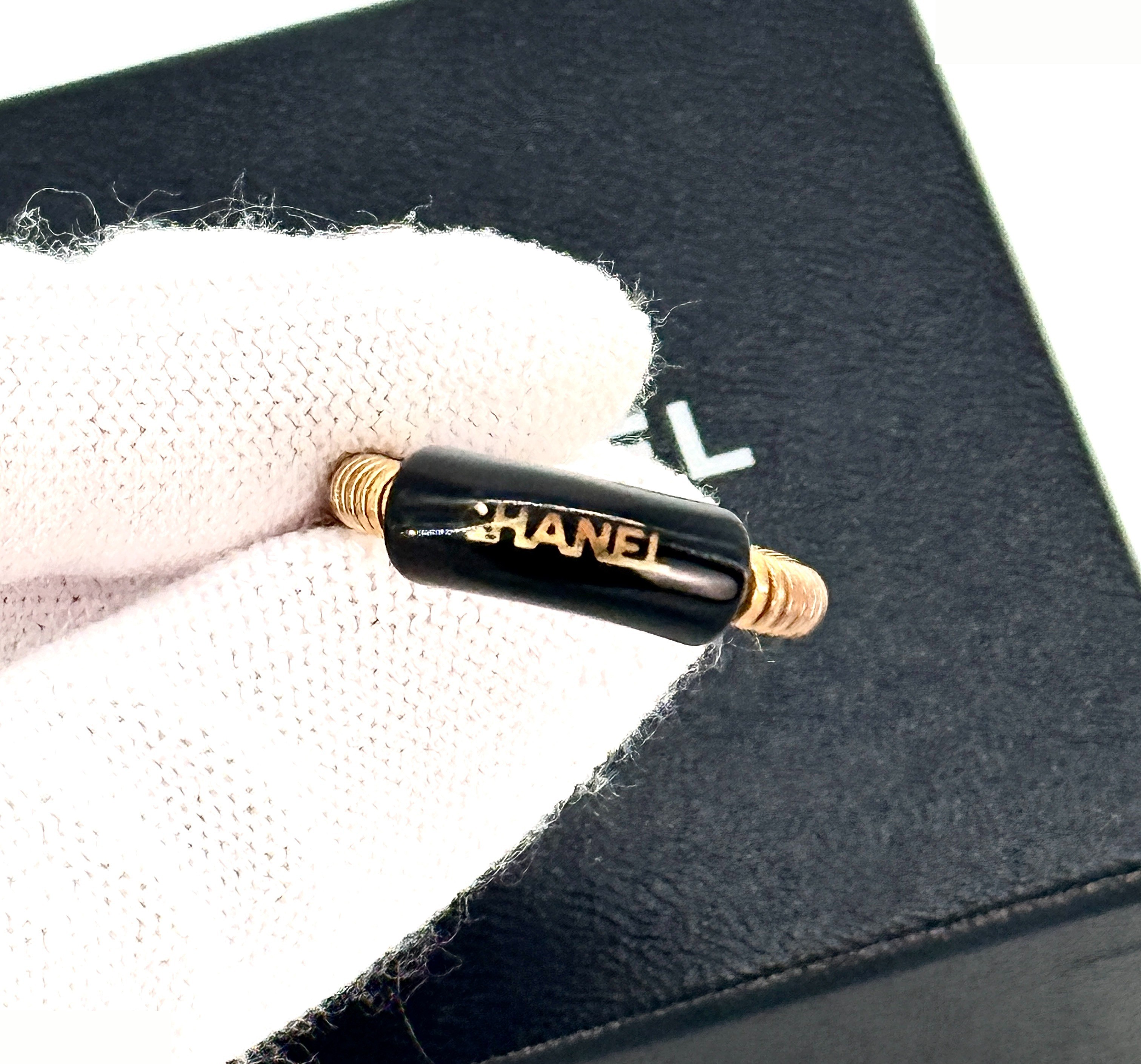 Logo Gold x Black RG Ring (Precious Metal) with Box, Size #12.5 — view 7