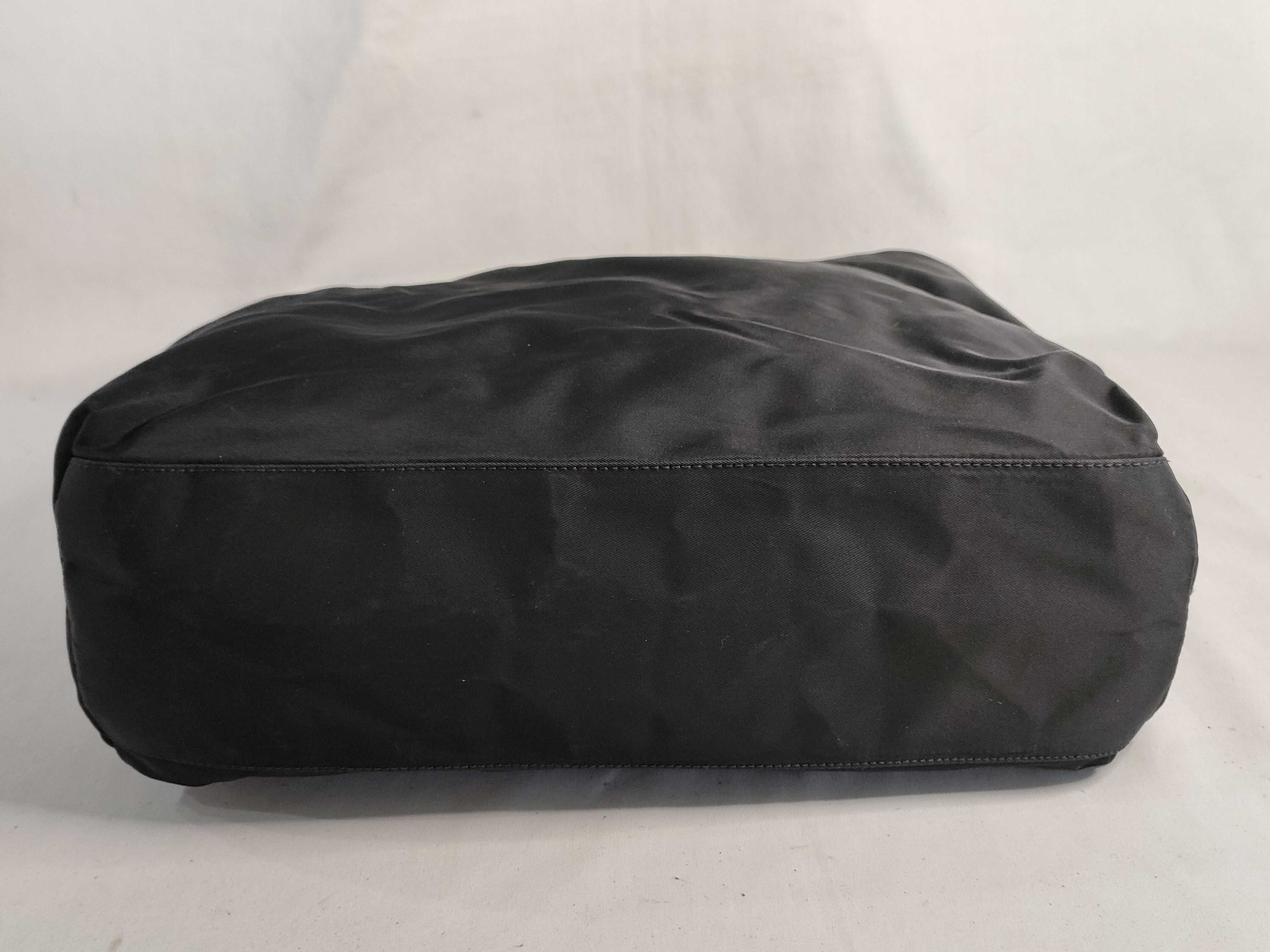 Nylon Prada Triangle Logo Nylon Tote Bag — view 7