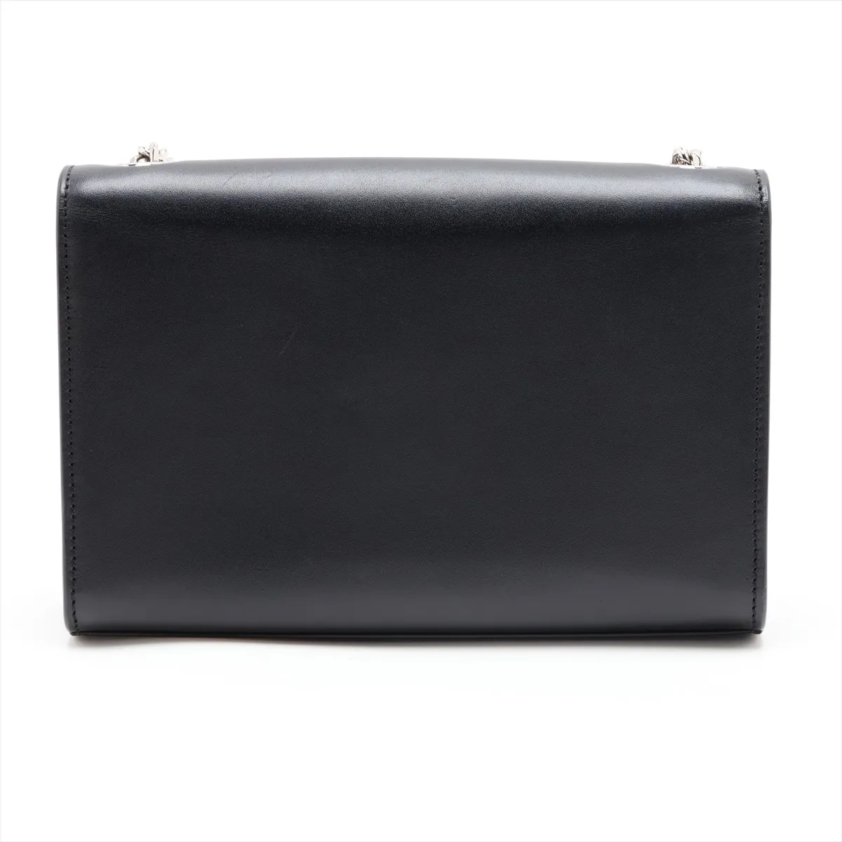 Classic Kate 474366 Leather Chain Shoulder Bag, Black — view 2