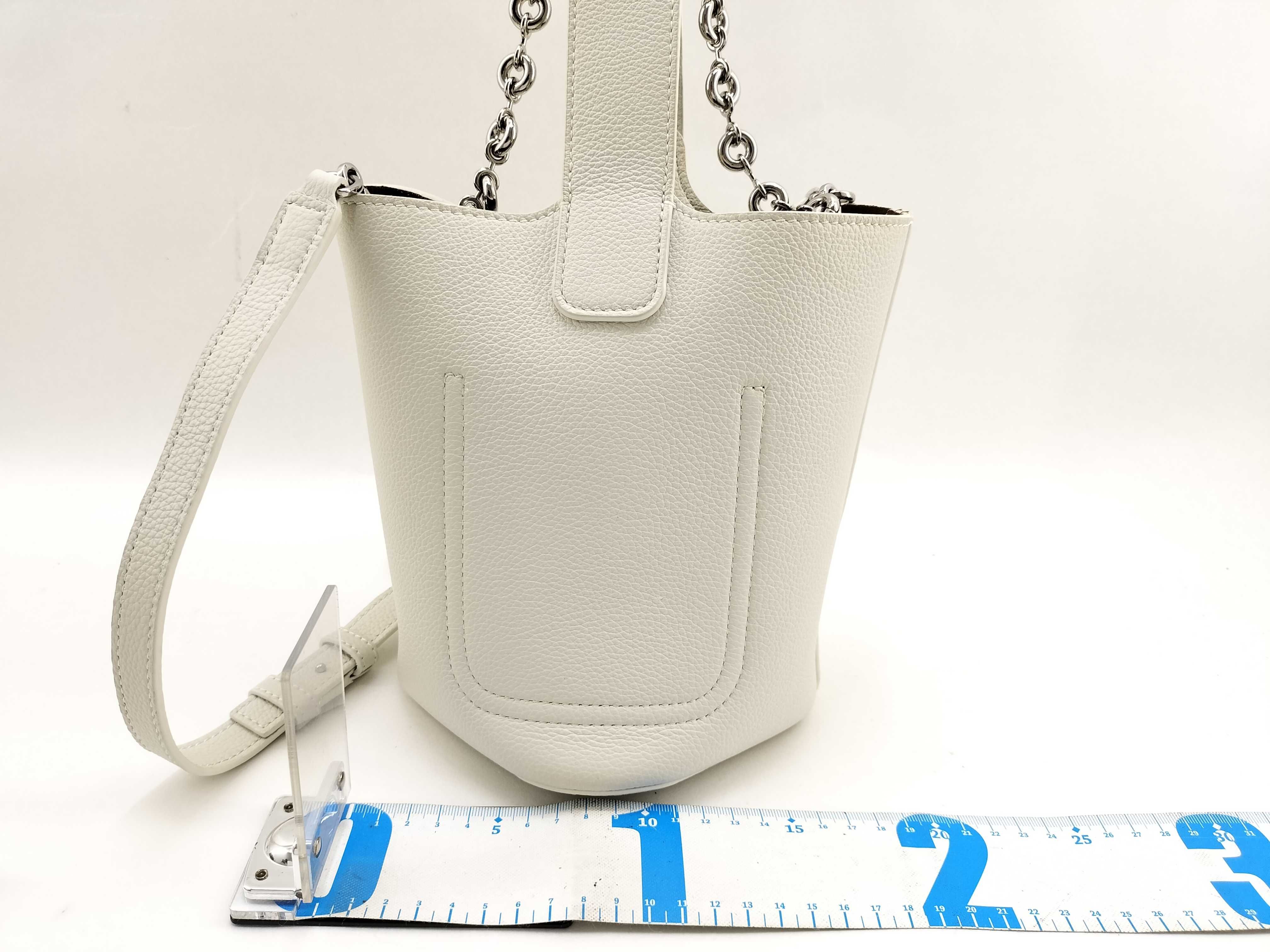 Pebble Bucket Chain Shoulder Bag (Unused) — view 2
