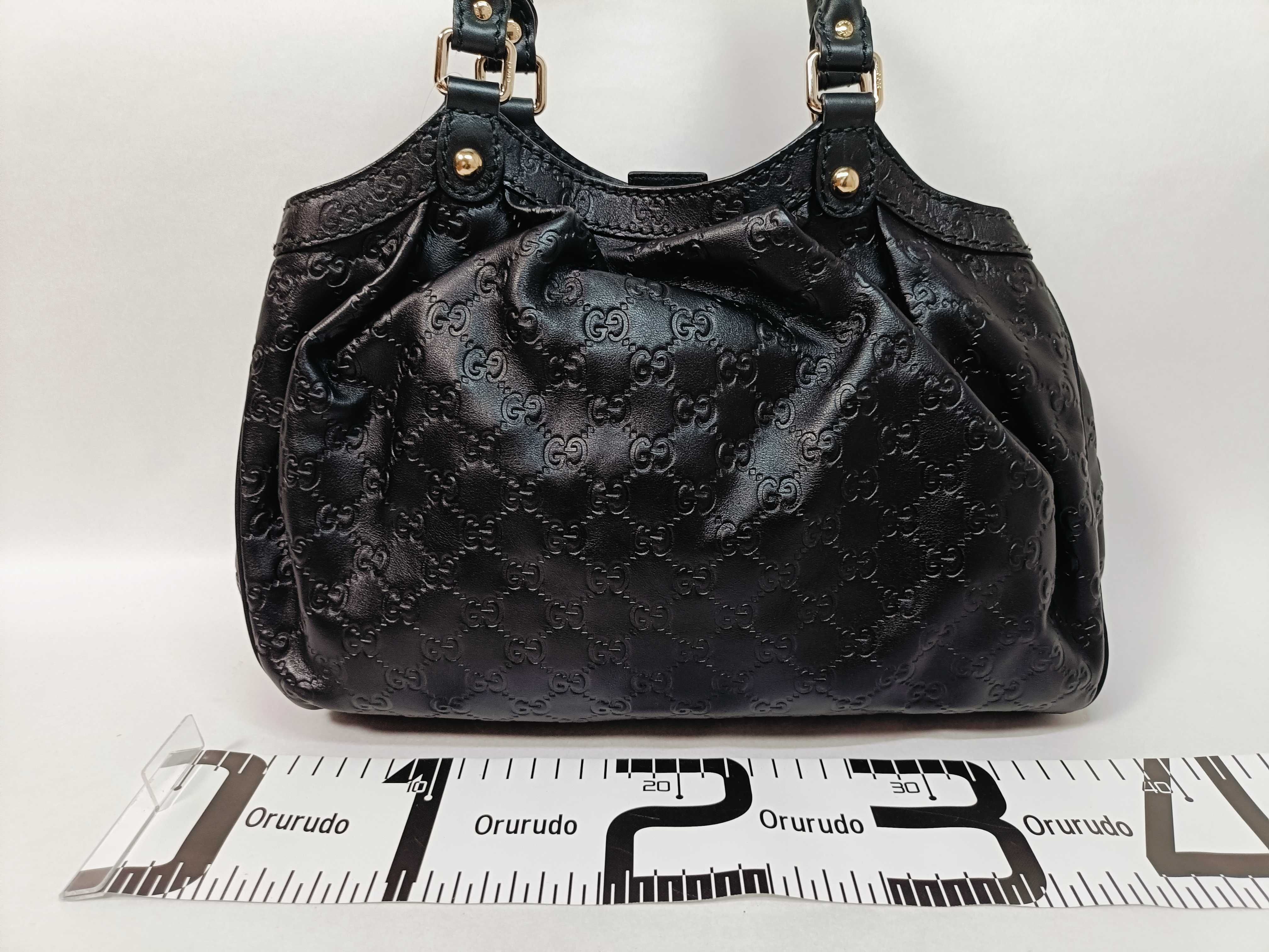 Guccissima 211944 Sukey Leather Handbag — view 2