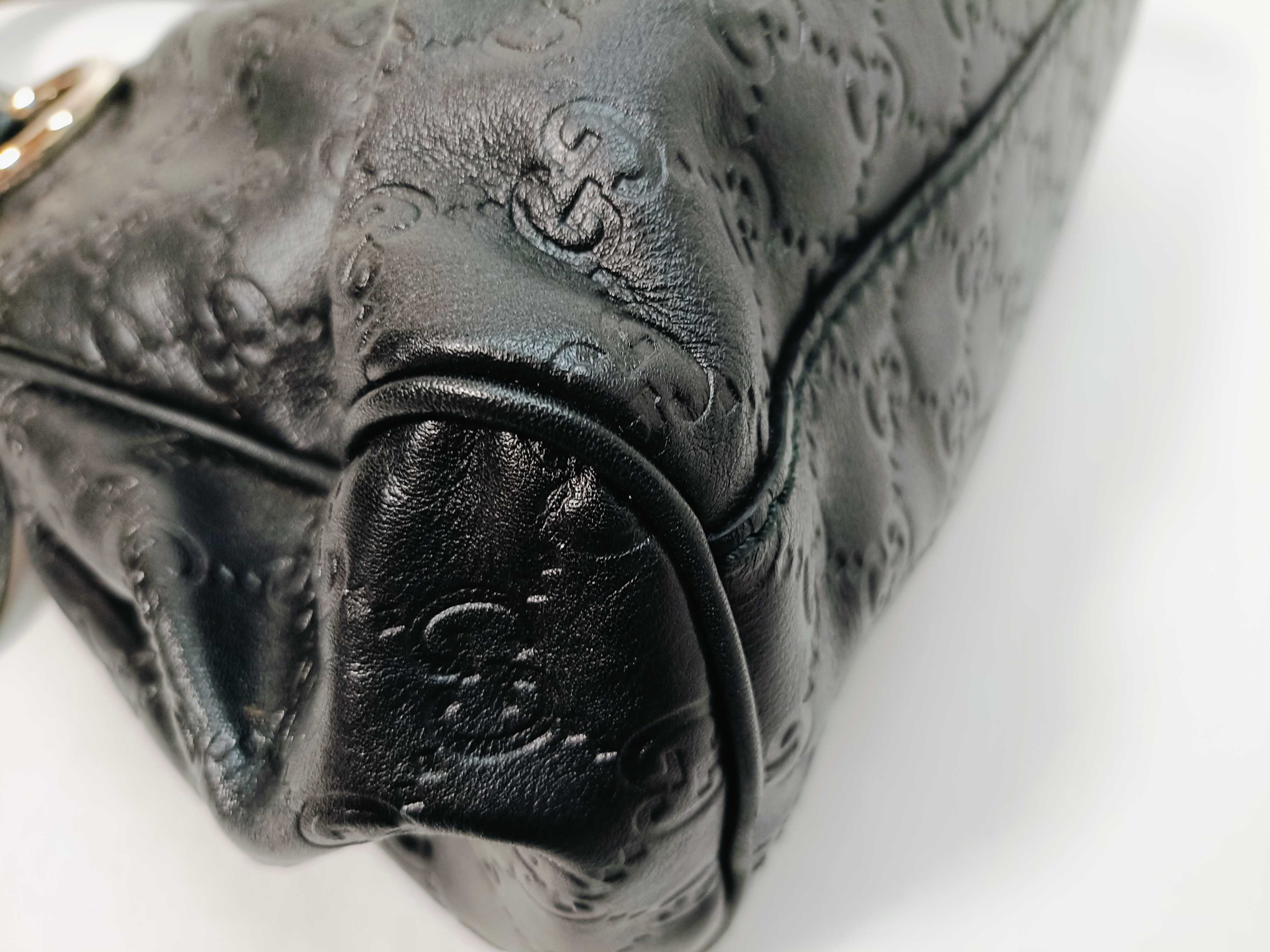 Guccissima 211944 Sukey Leather Handbag — view 6