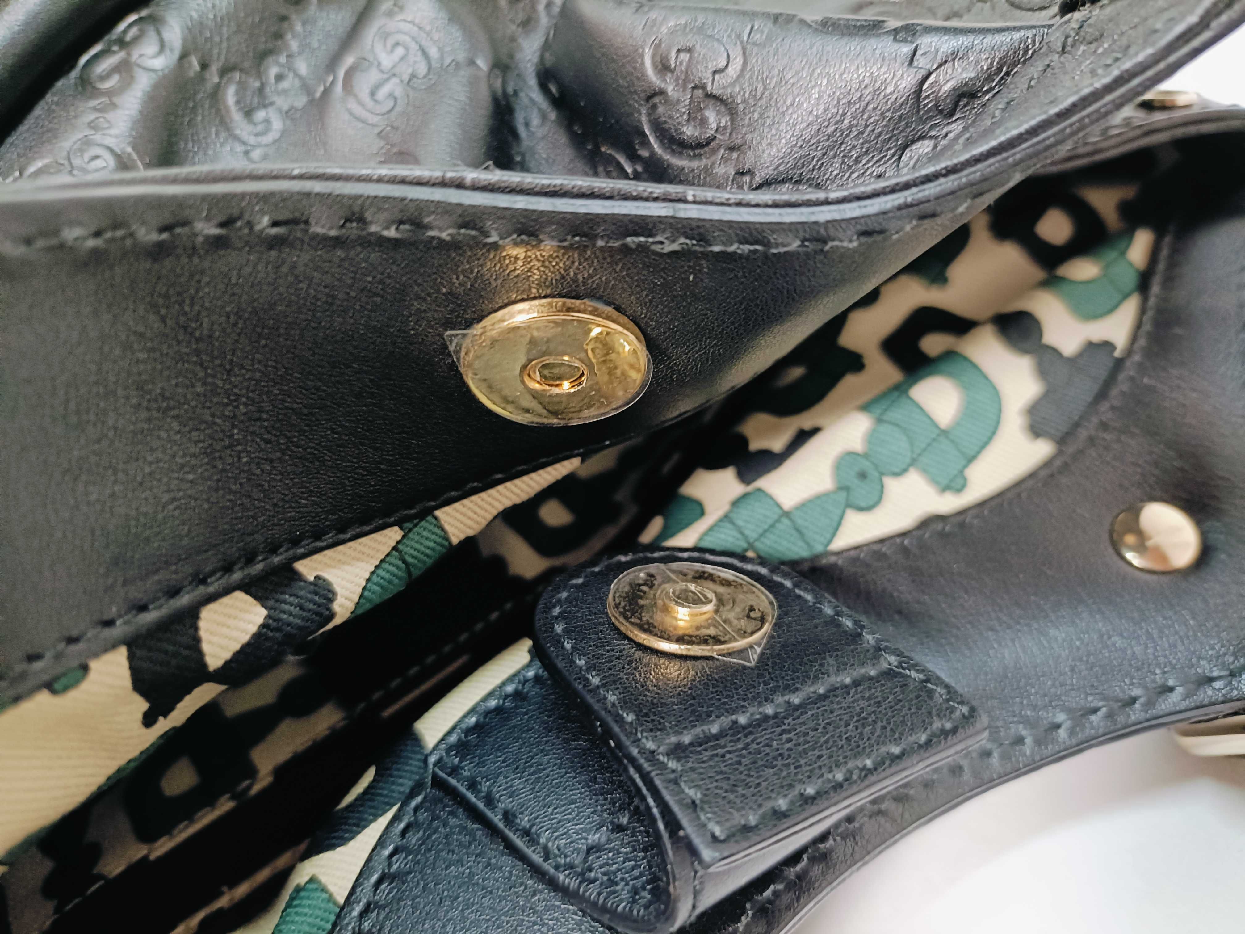 Guccissima 211944 Sukey Leather Handbag — view 8