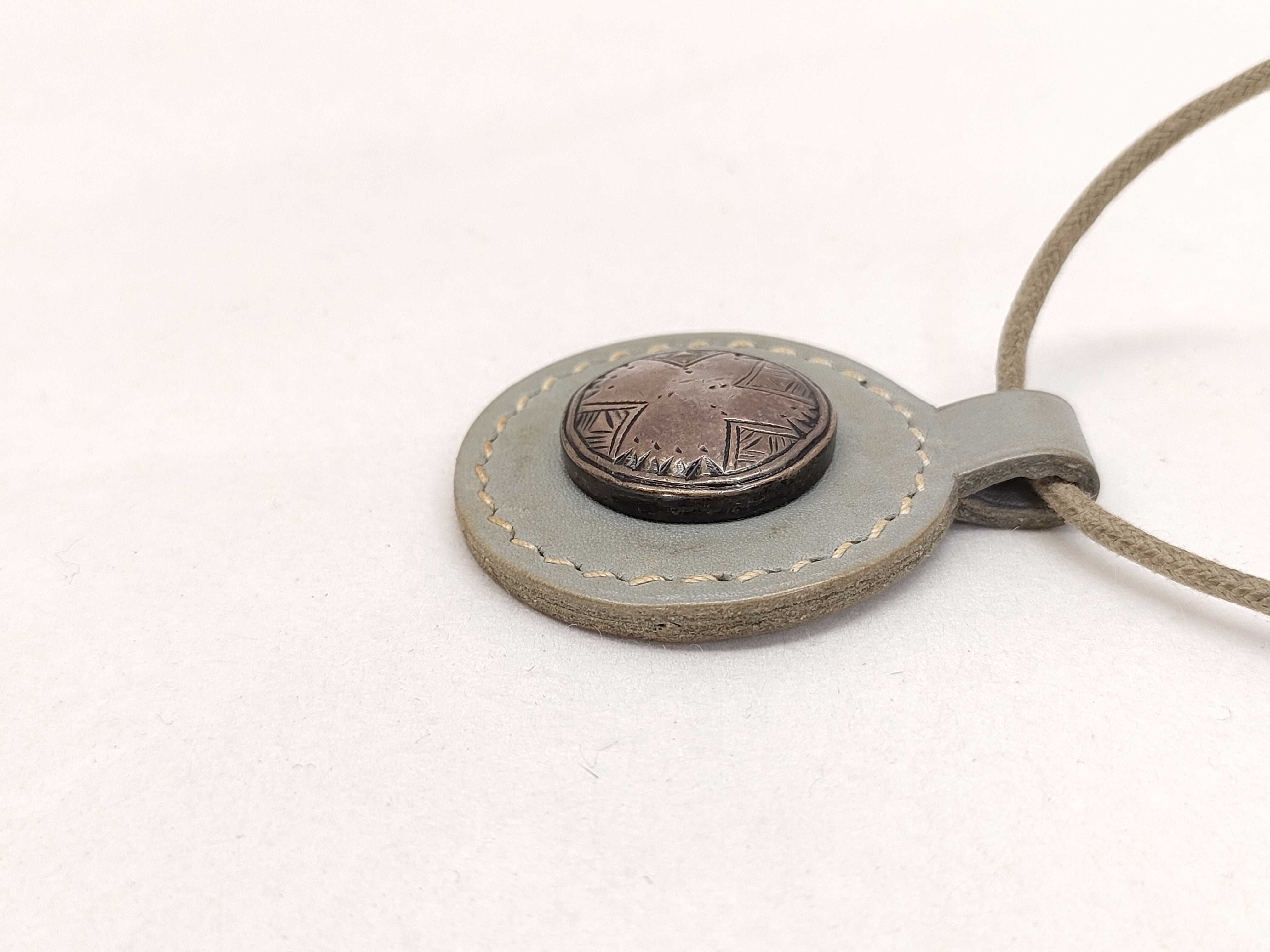 Touareg Leather Choker Necklace — view 3