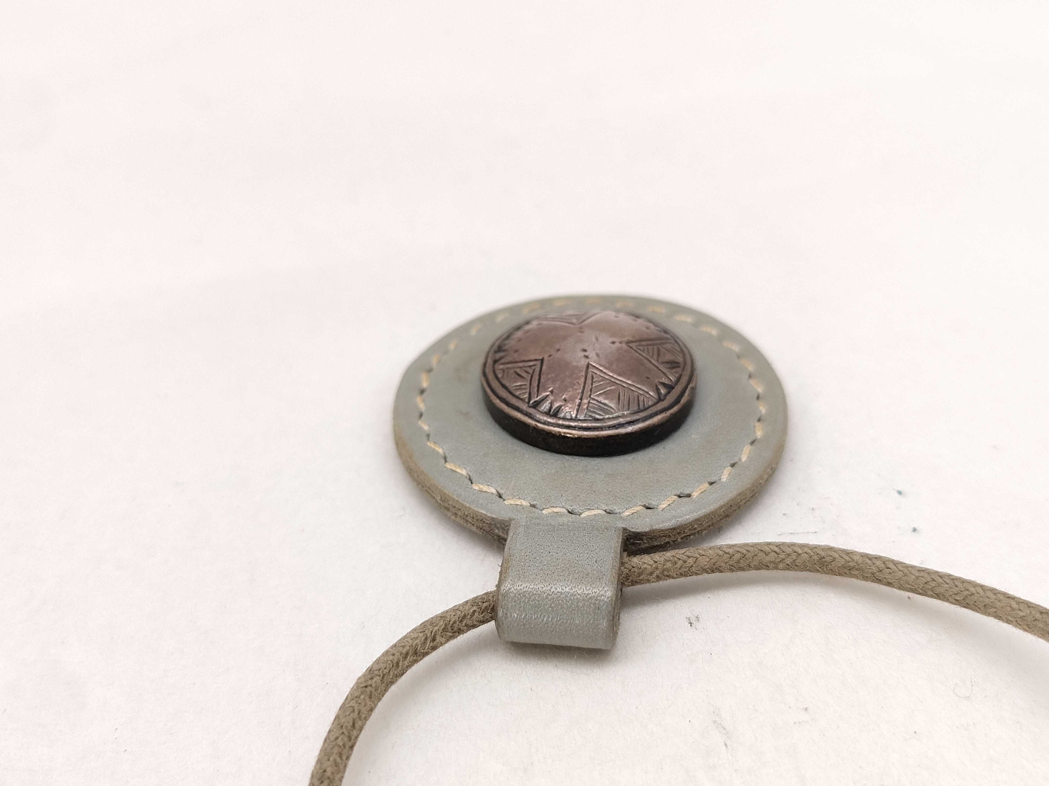 Touareg Leather Choker Necklace — view 4