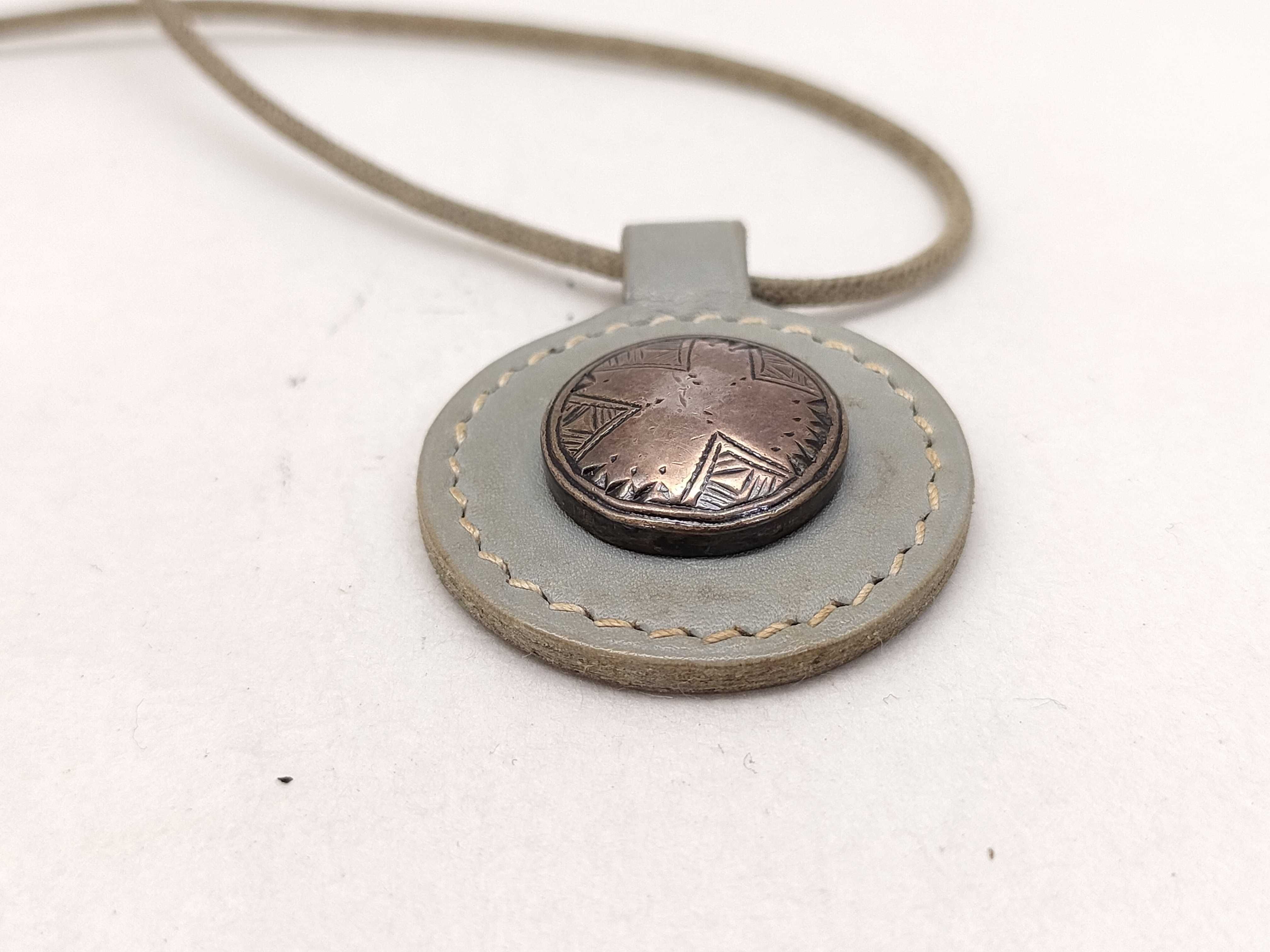 Touareg Leather Choker Necklace — view 5