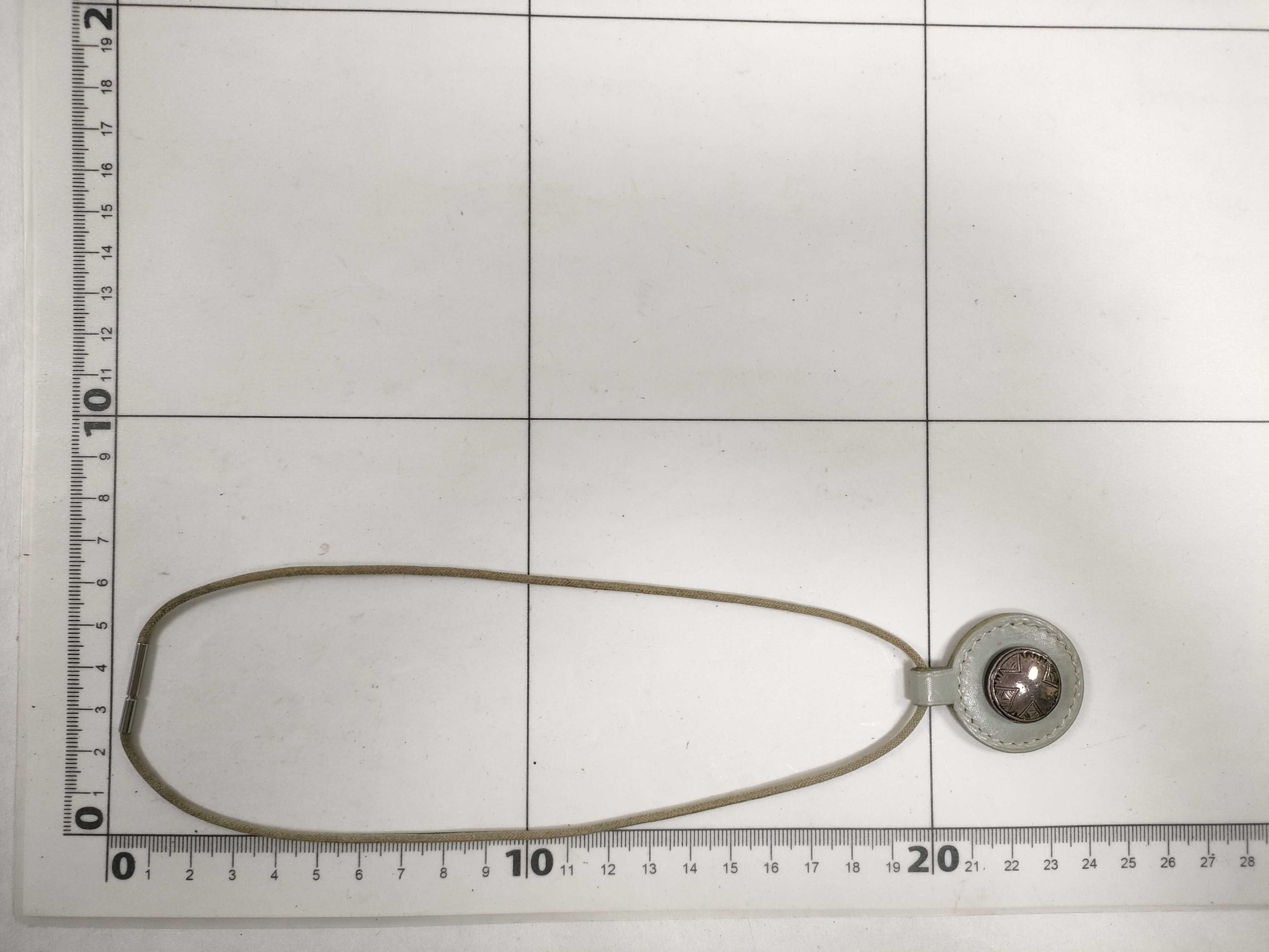 Touareg Leather Choker Necklace — view 9