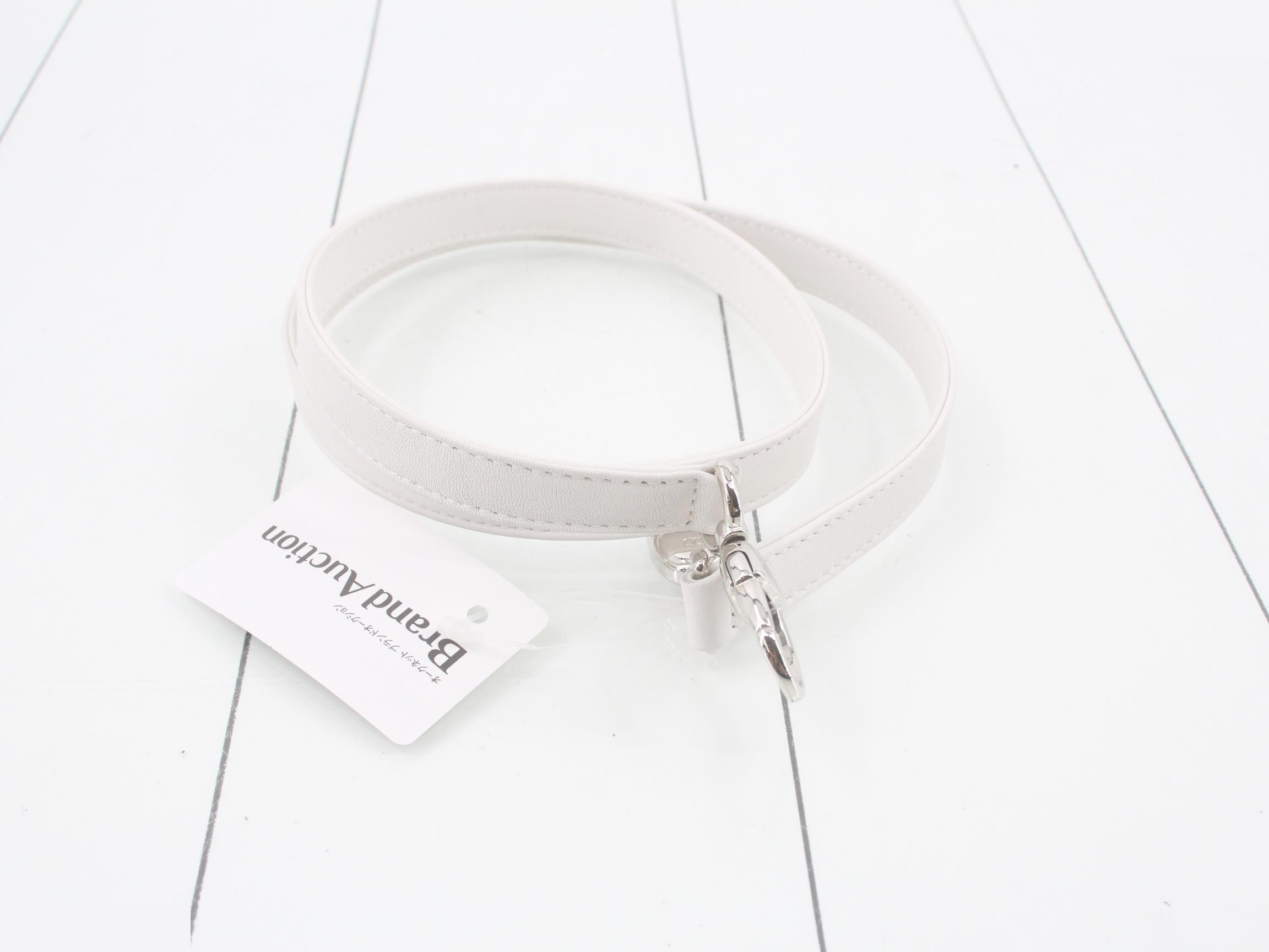 Lady Dior Medium Cannage 2-Way Studded Lambskin White W24 — view 7