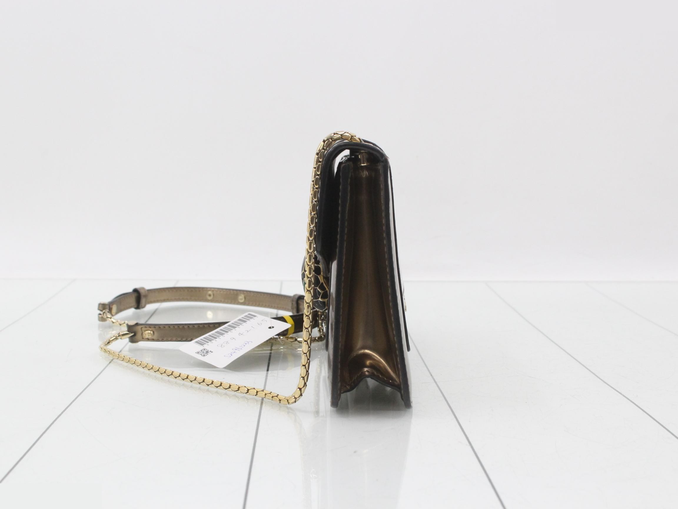 Serpenti Chain Shoulder Bag — view 3