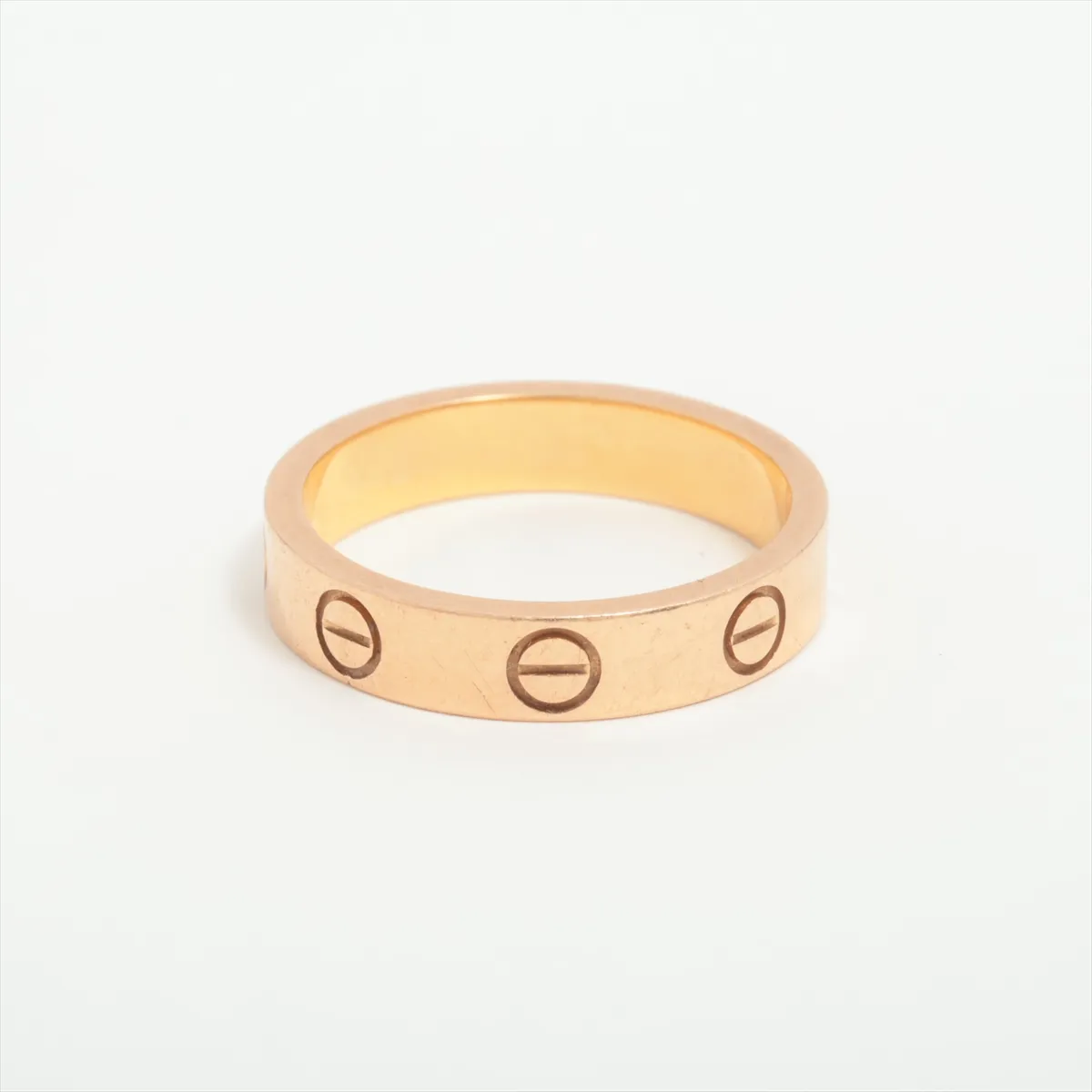 Mini Love Ring 750 (PG) 4.4g Size 53 UG8169 (Scratches) — view 2