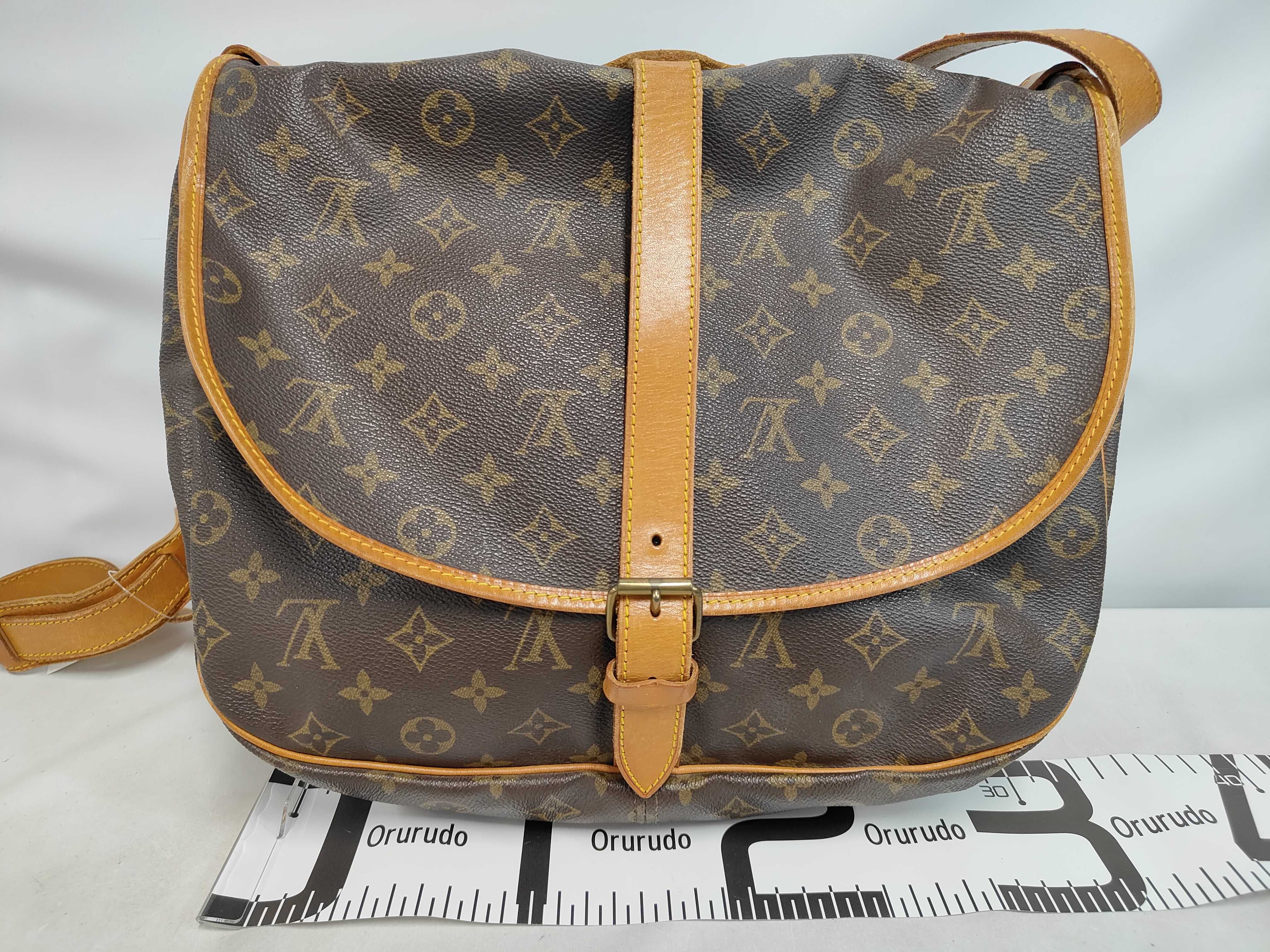 Monogram M42254 Saumur 35 Shoulder Bag — view 2