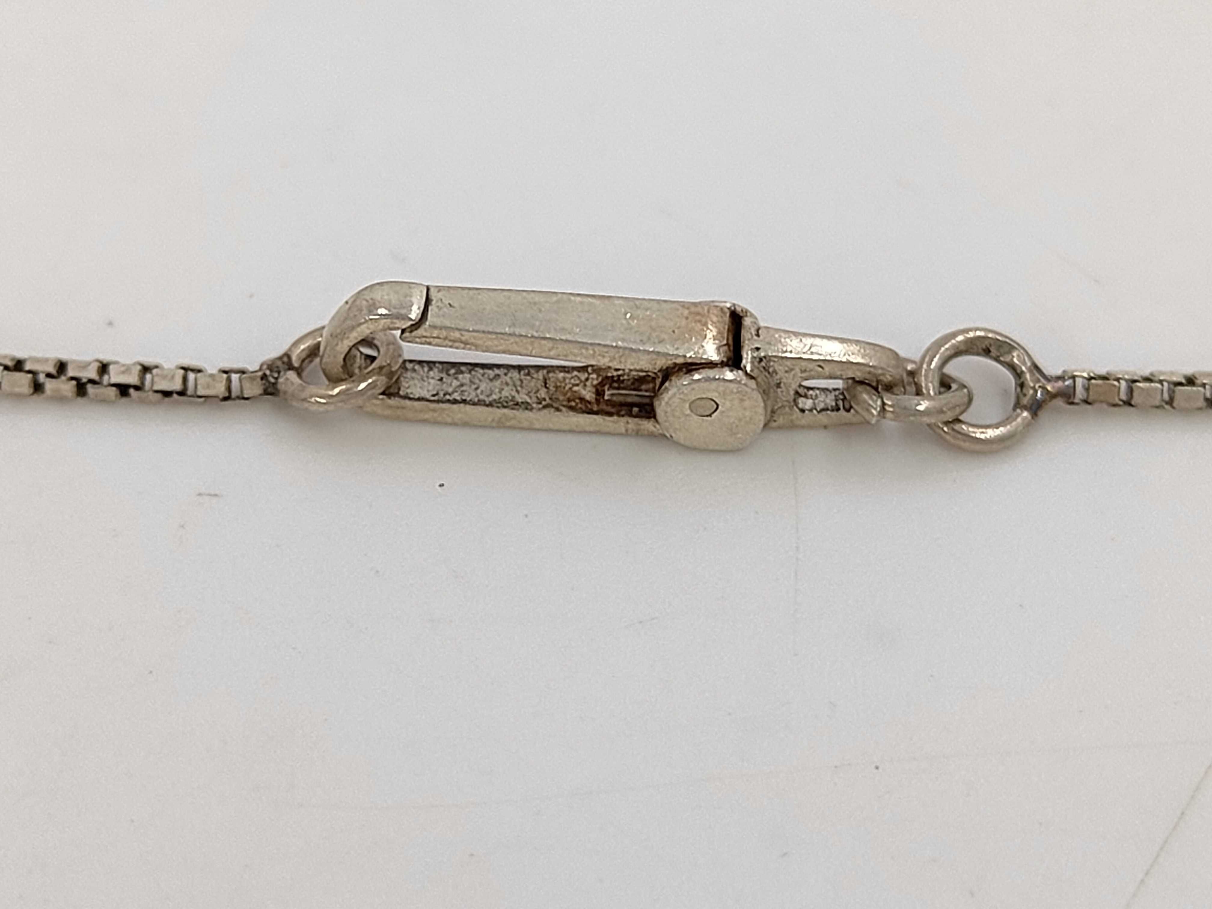 necklace, separate cross design, 925 sterling silver, 19.3g. — view 4