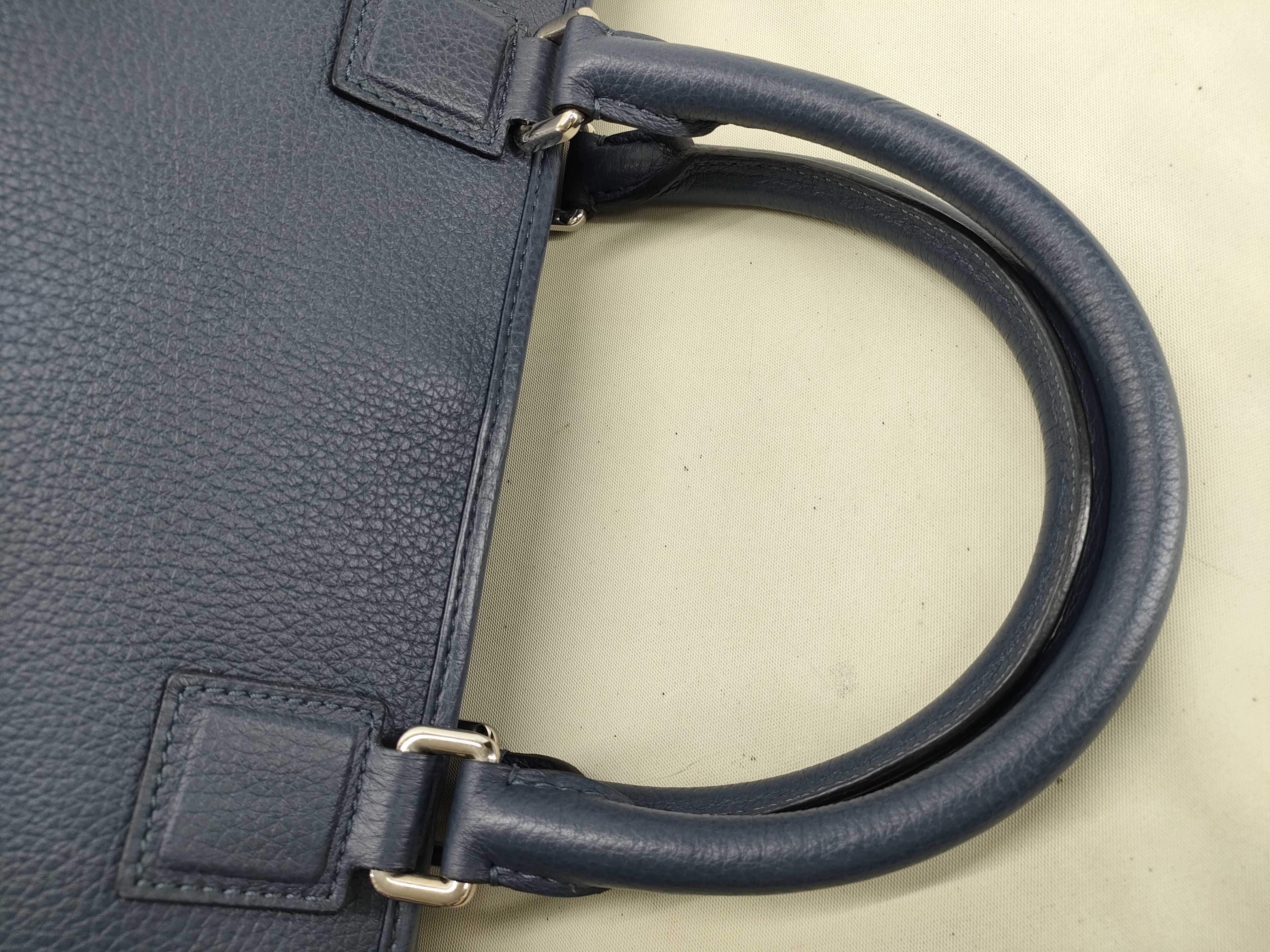 SG- Amazona 36 Leather Handbag 051401 Blue Handbag — view 5