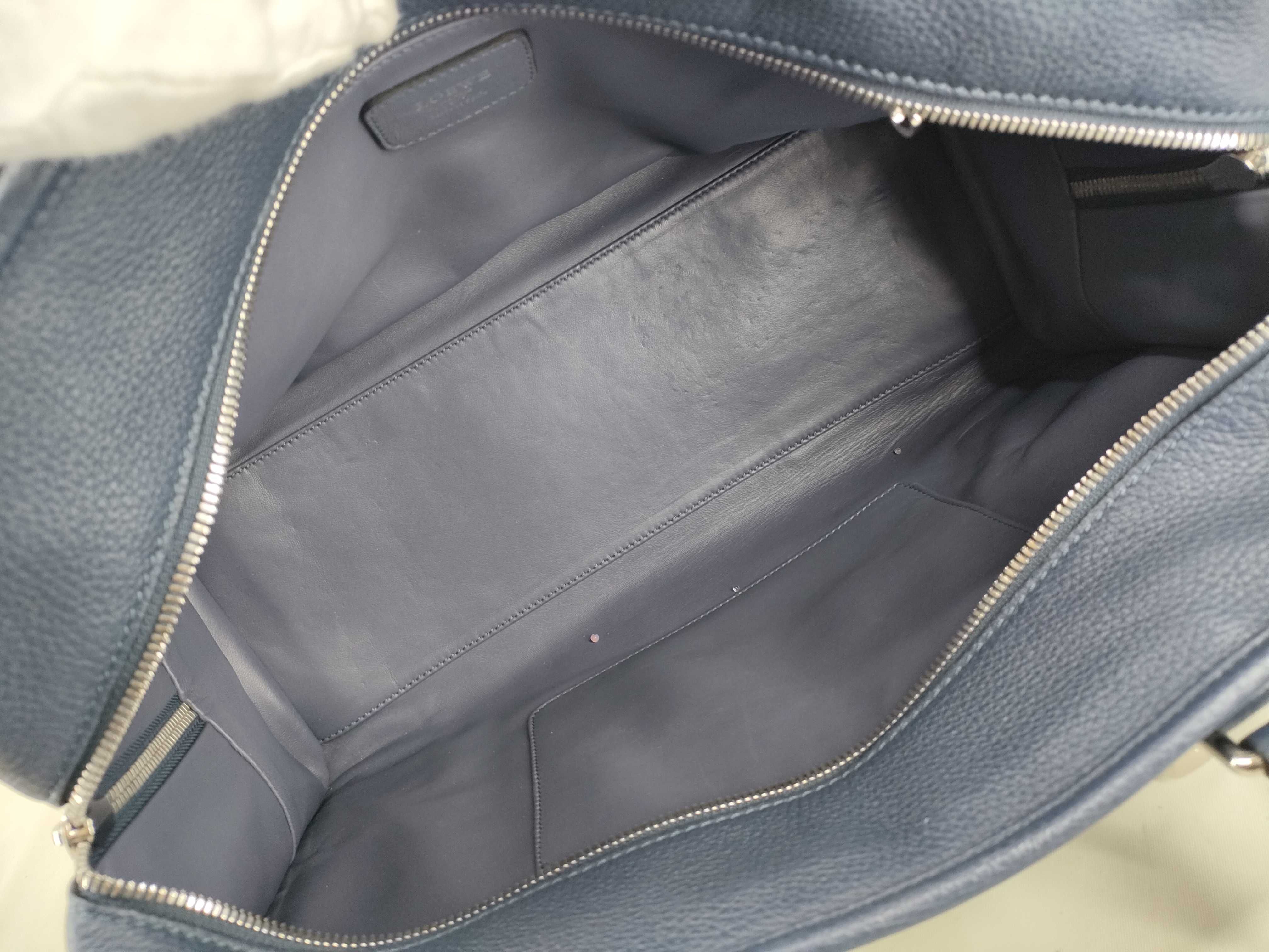 SG- Amazona 36 Leather Handbag 051401 Blue Handbag — view 9