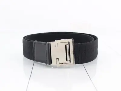 CD logo buckle belt, fabric, 34BM-0074 belt