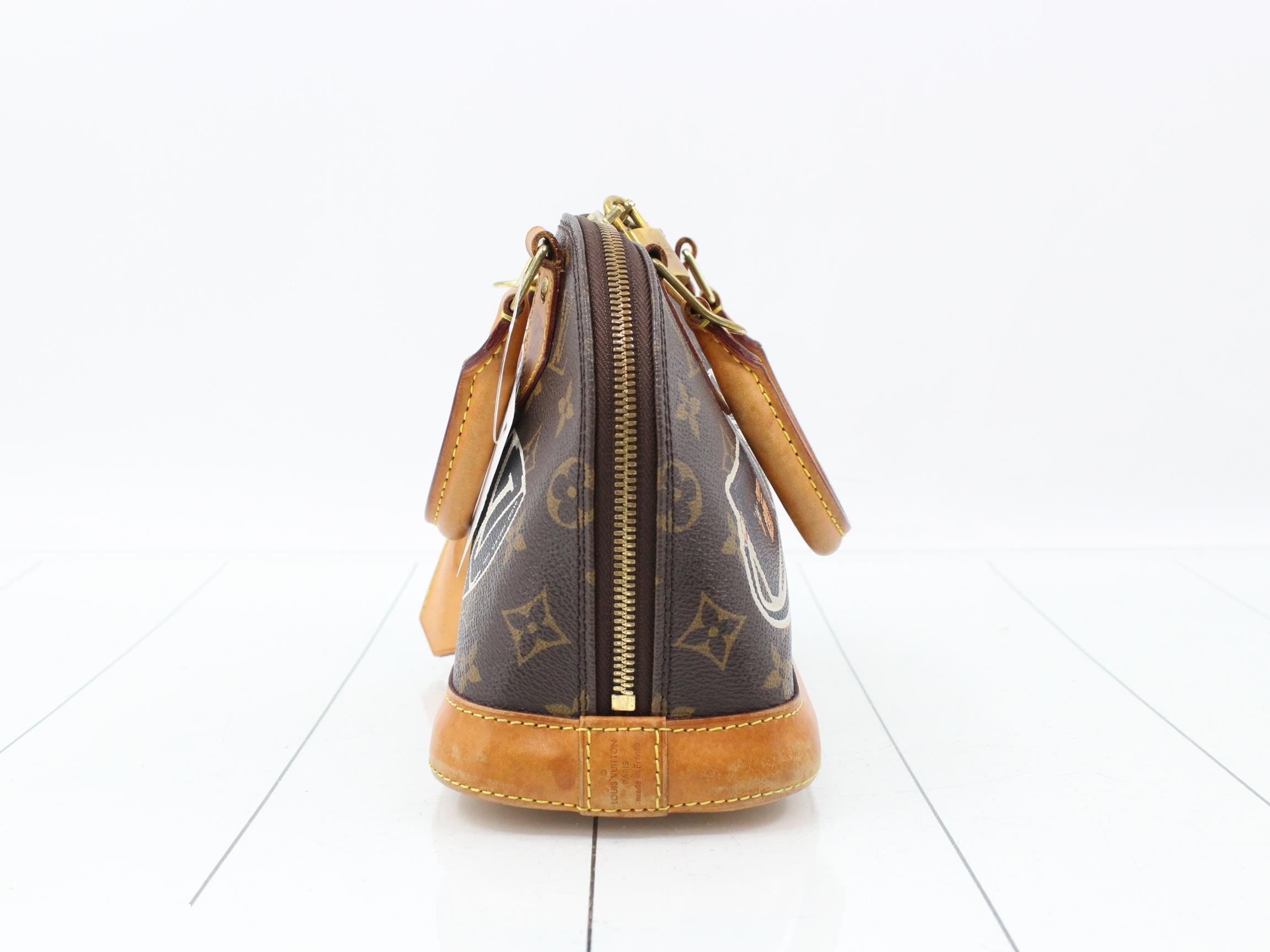 Monogram World Tour Alma 2-Way Shoulder/Handbag — view 4