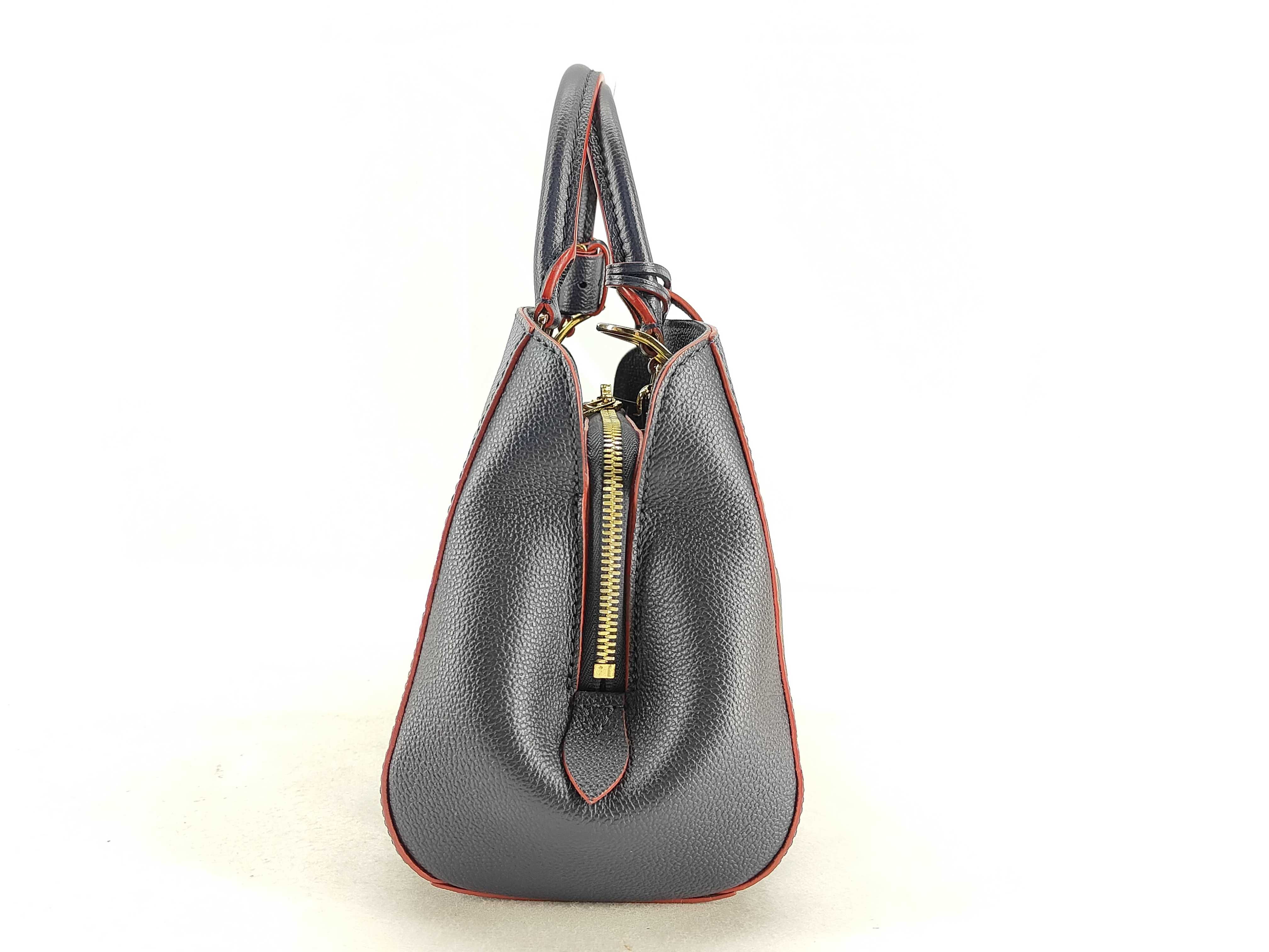 Monogram Empreinte M42747 Montaigne BB Marine Rouge Handbag — view 3