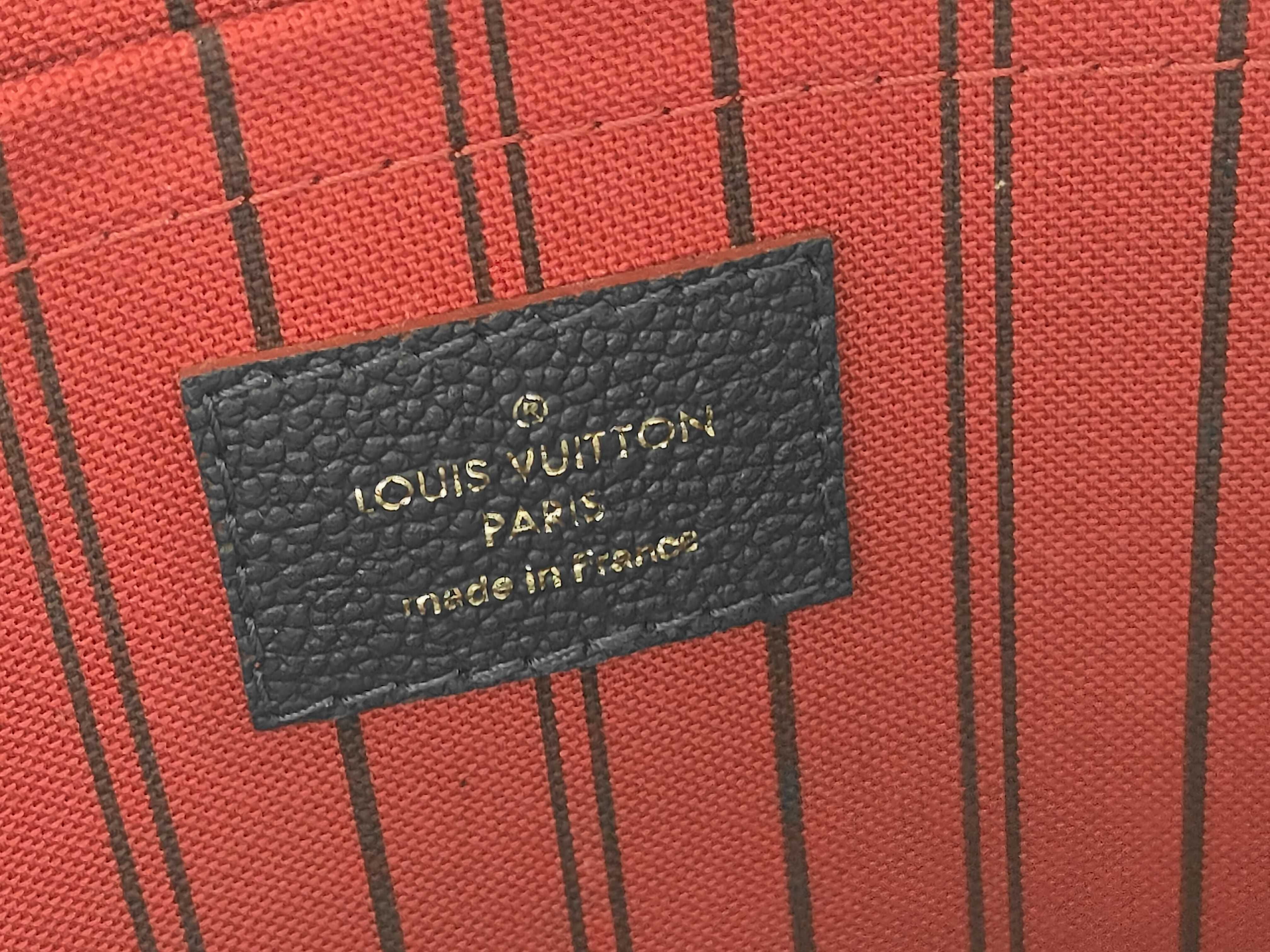 Monogram Empreinte M42747 Montaigne BB Marine Rouge Handbag — view 10