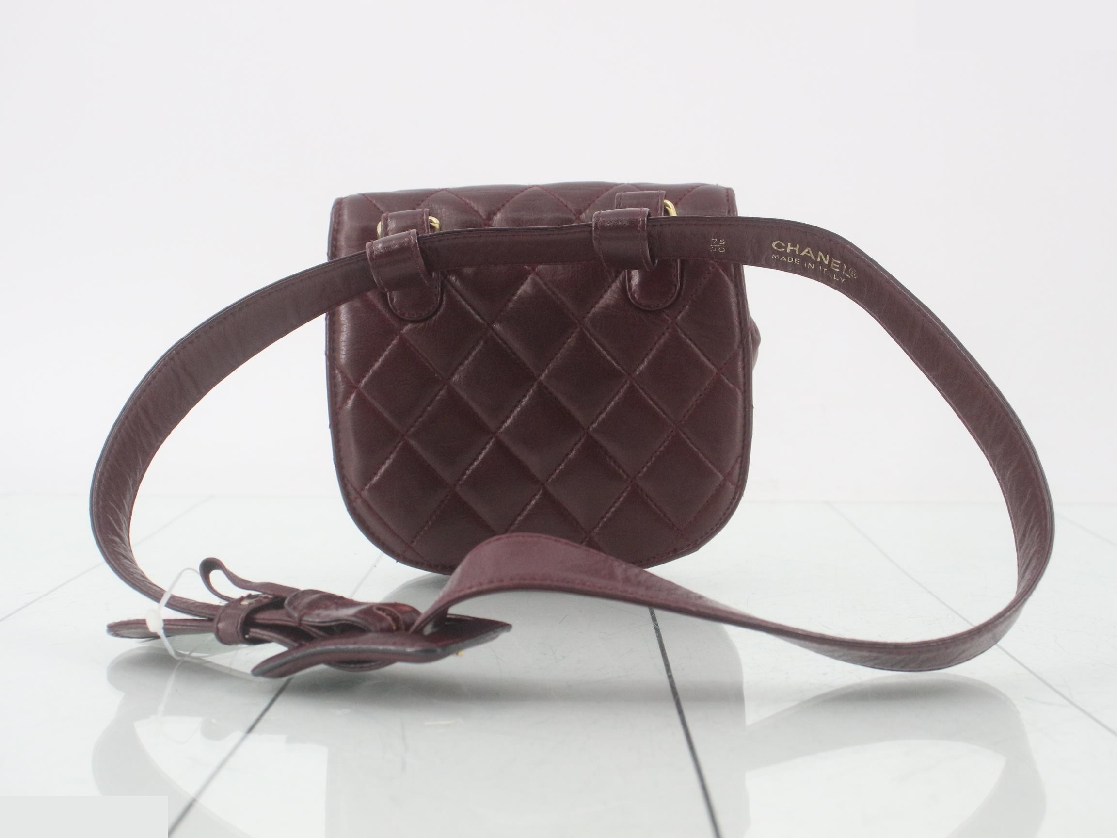 Matelassé waist bag — view 2