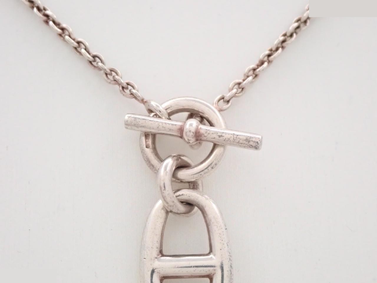 Necklace, "Chaine d'Ancre" design, 925 sterling silver, 9.1g, chain approximately 40cm. — view 2