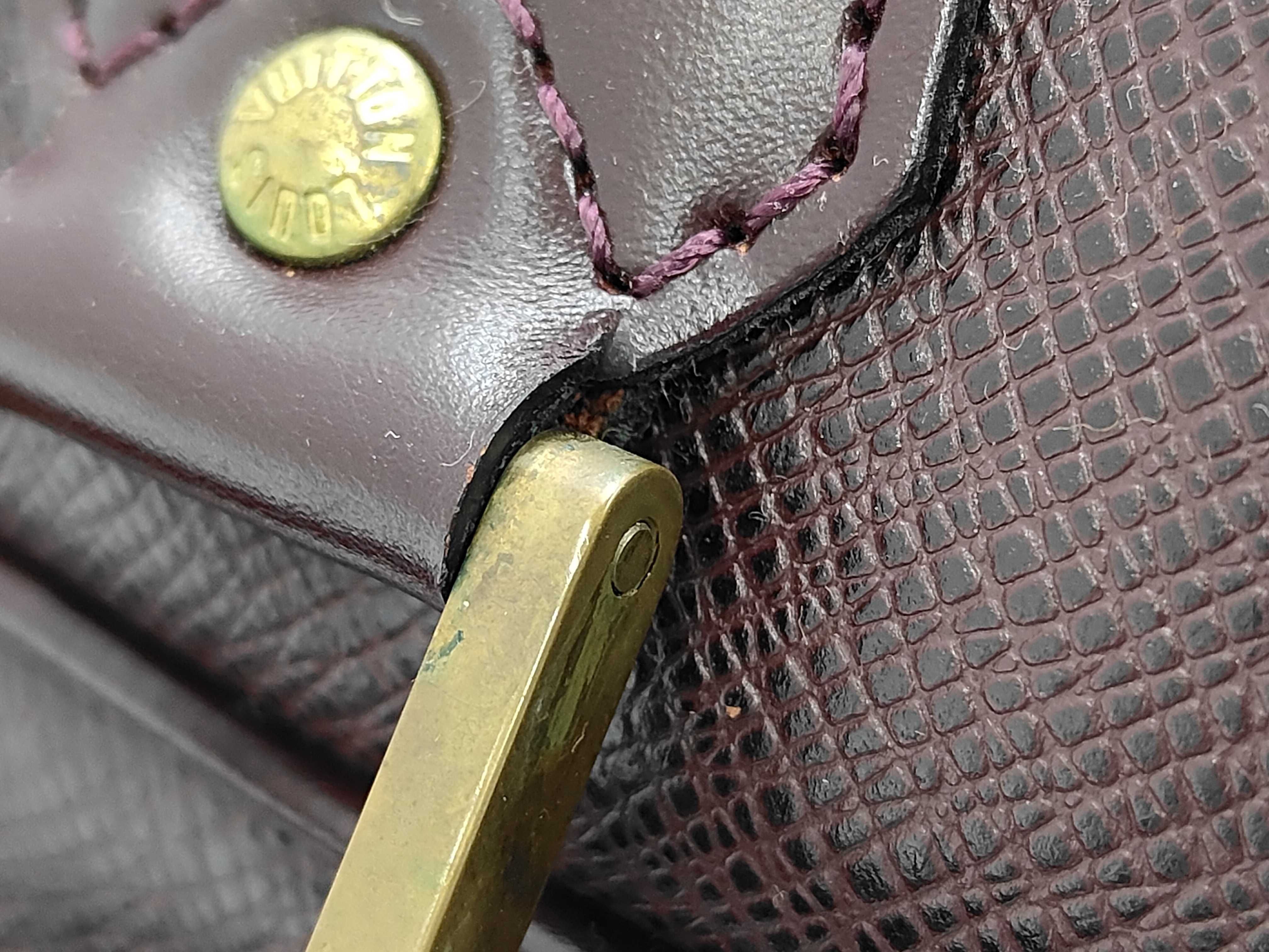 Taiga Kendall Bordeaux Boston Bag with ST — view 8