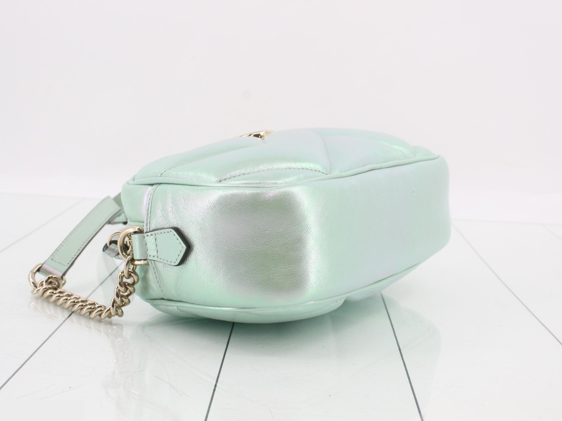 GG Marmont Leather Chain Shoulder Bag — view 5