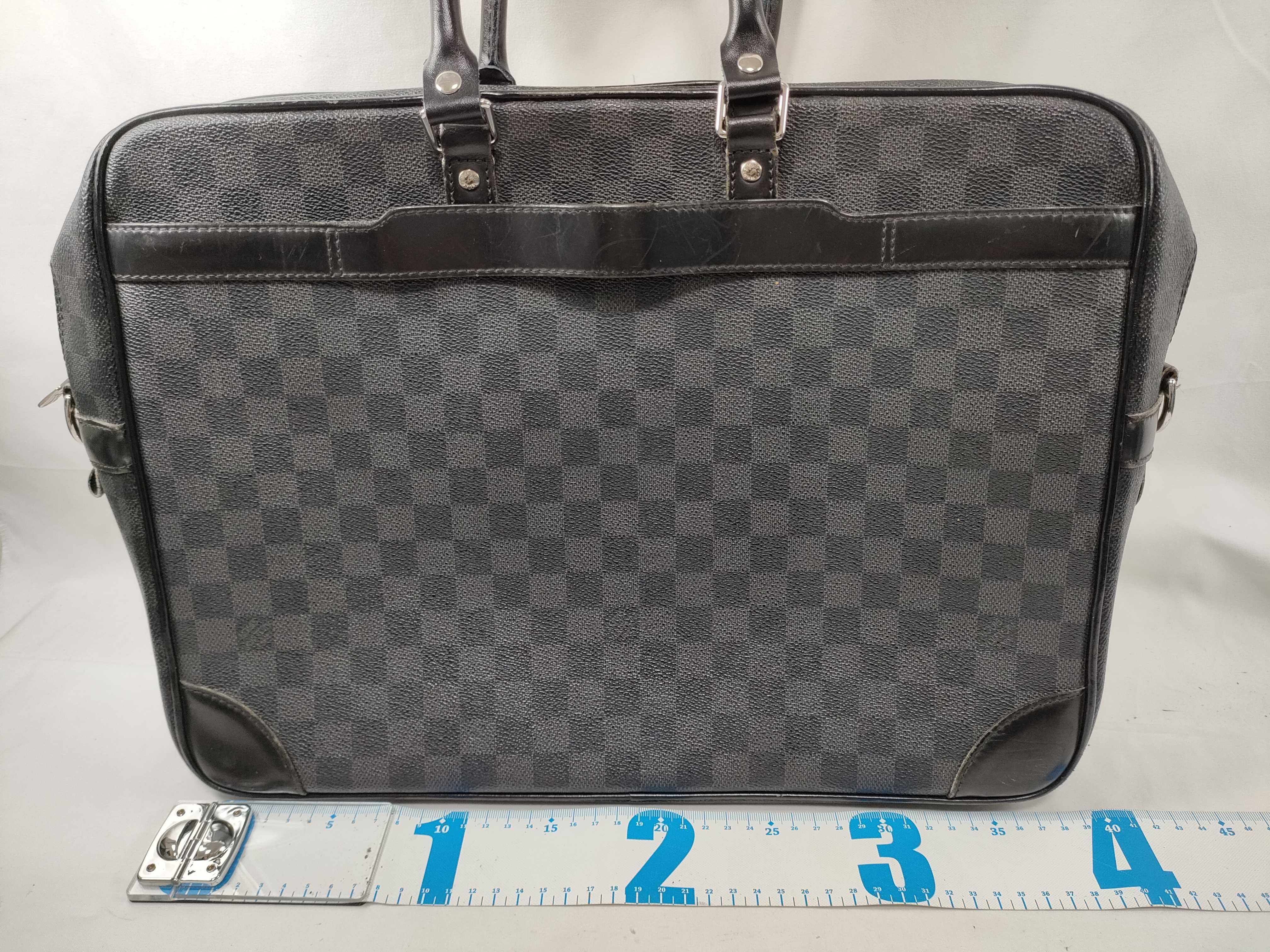 Damier Graphite N41123 Porte Documents Voyage GM Business Bag — view 2