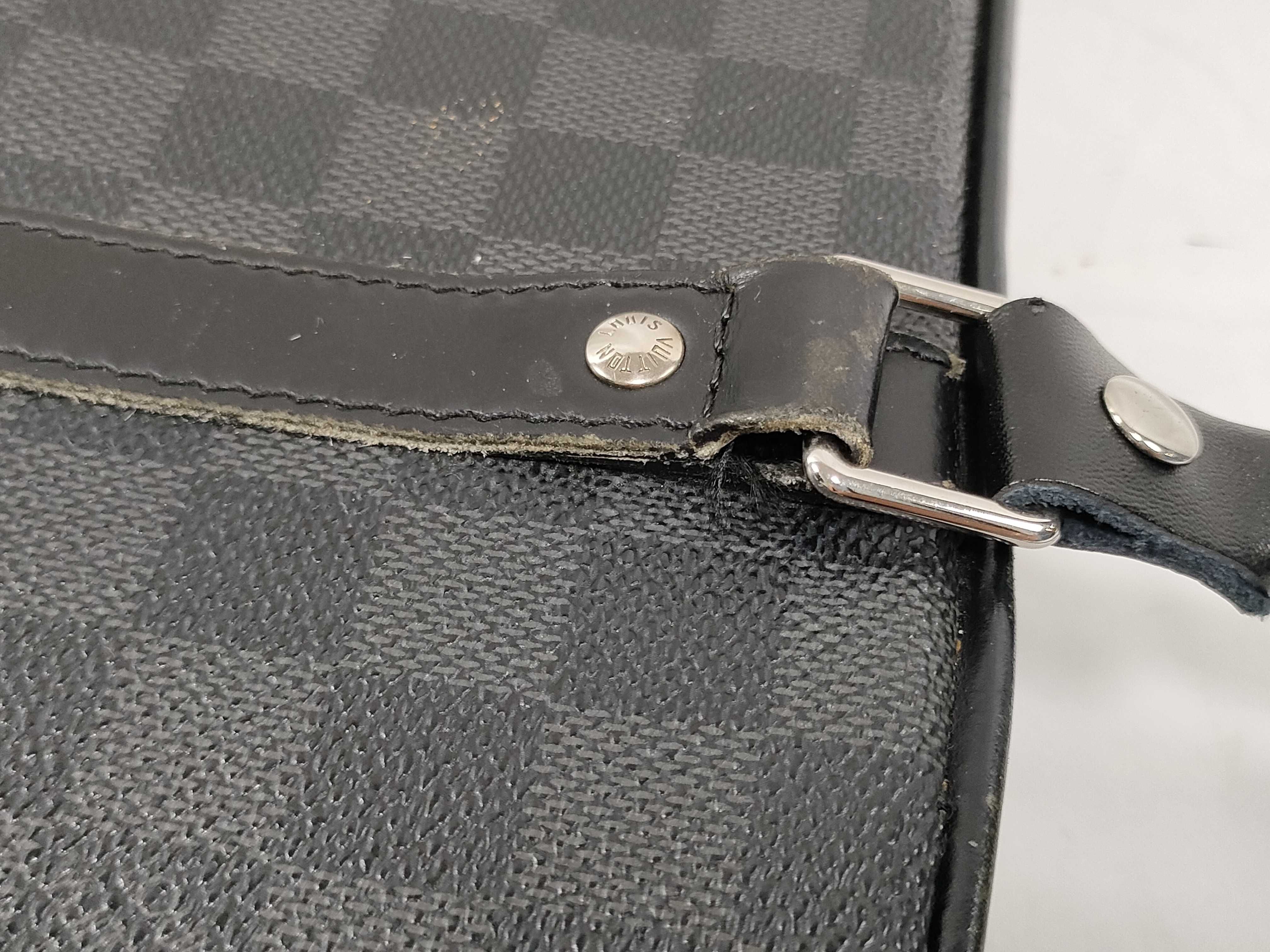 Damier Graphite N41123 Porte Documents Voyage GM Business Bag — view 10
