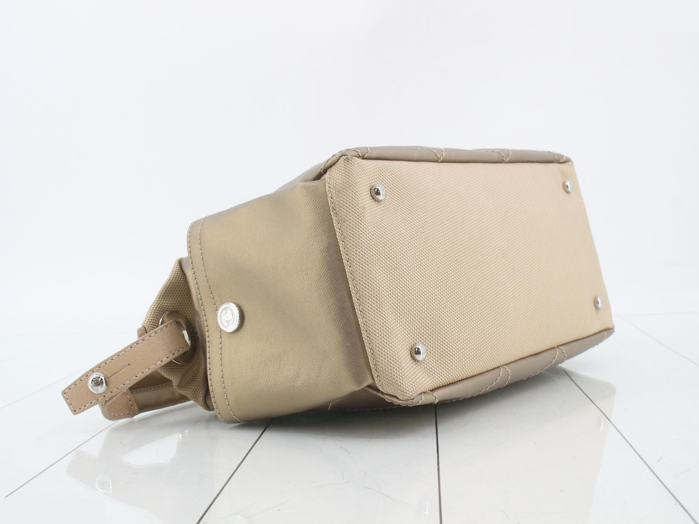 Paris Biarritz Embossed Leather Gold — view 5