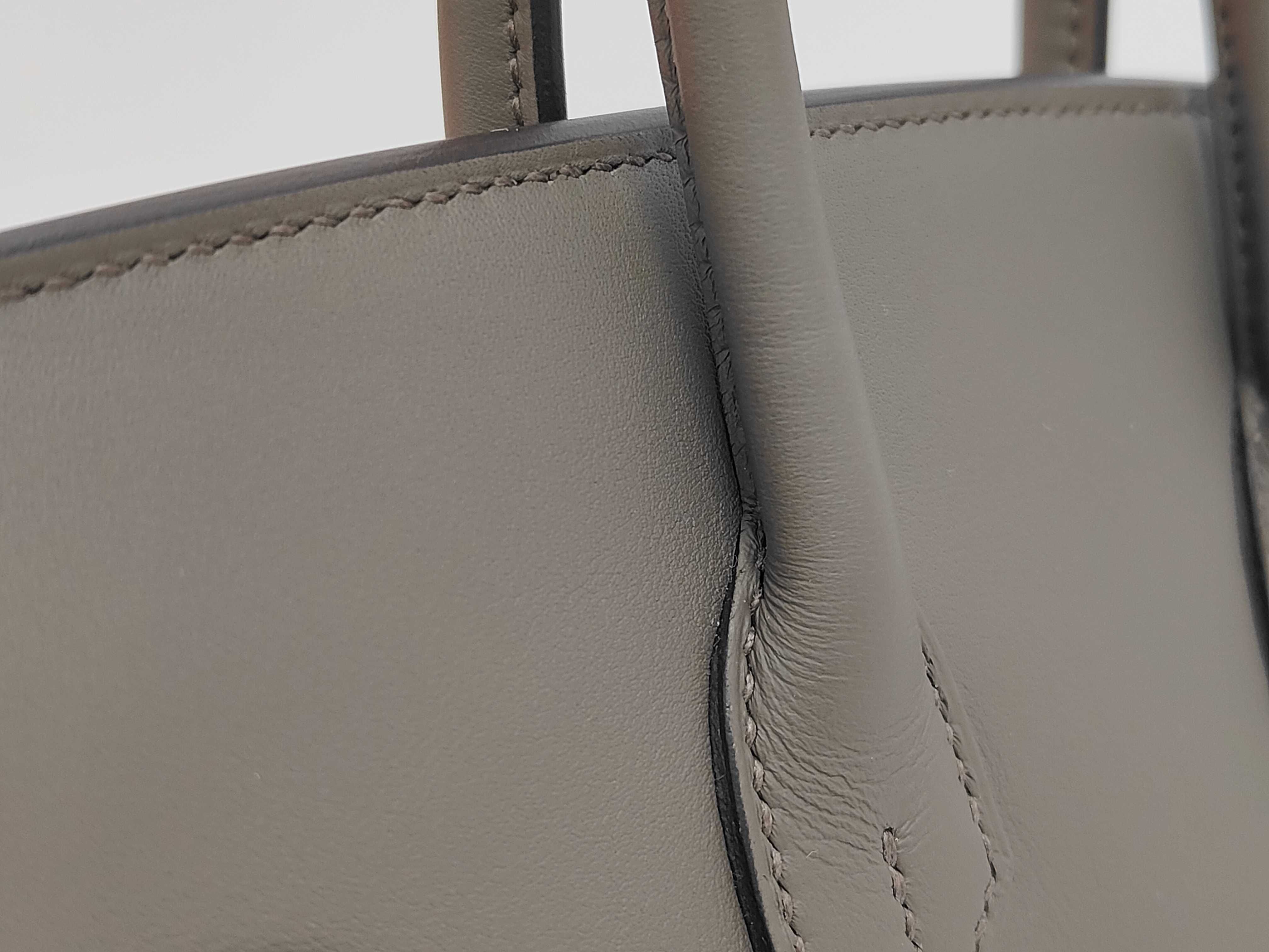 Birkin 25 Swift Etoupe Gold Hardware G Stamp Handbag Brand New Handbag — view 5